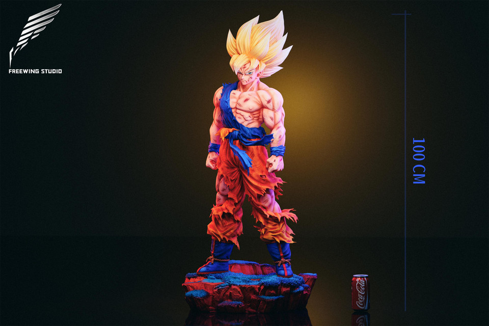 【Pre-sale】1/2 Scale SS Goku-Dragon Ball-Freewing Studio