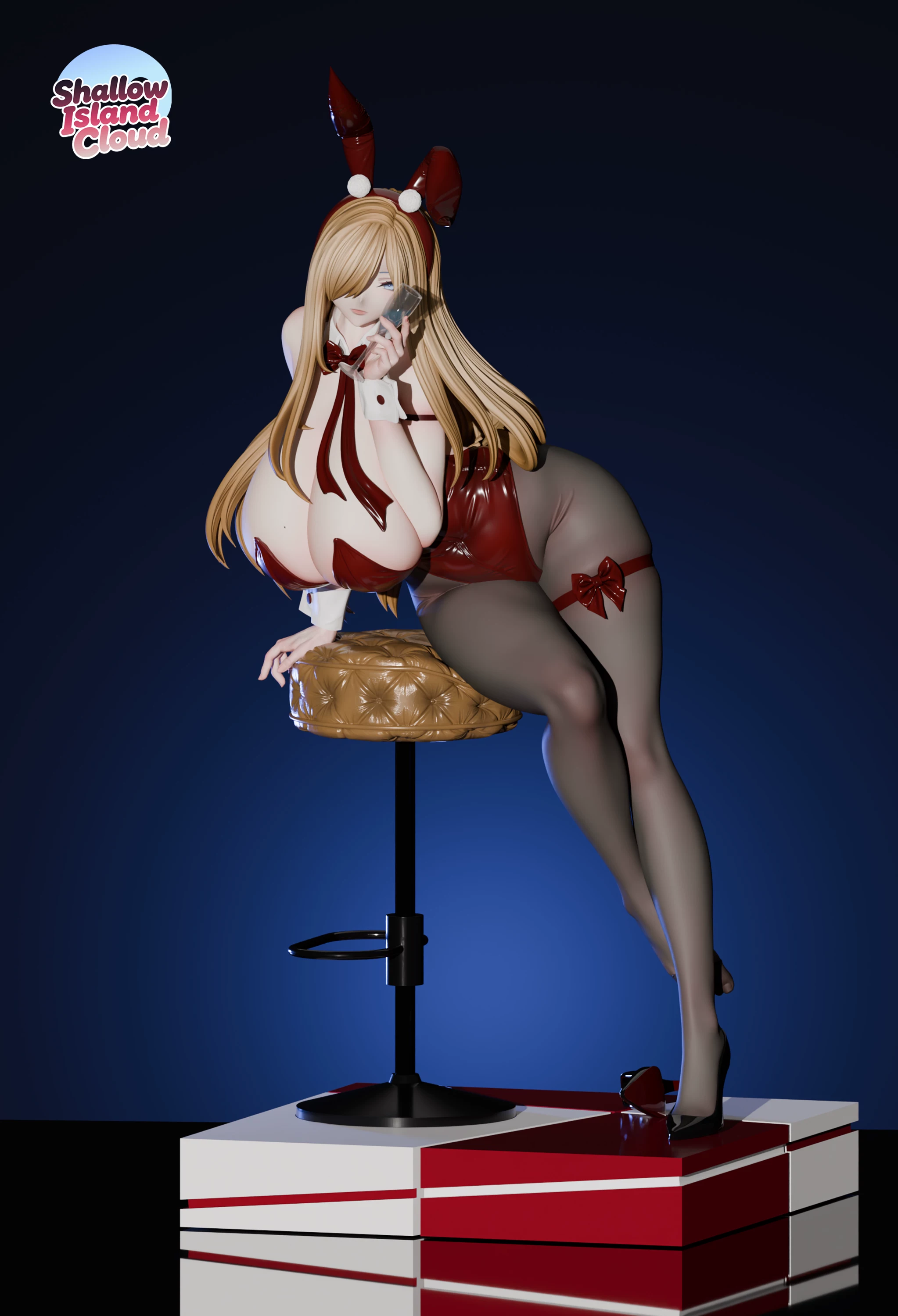 【Pre-sale】1/6 and 1/4 Scale Bunny Miwa Haruka-Shallow Island Cloud studio