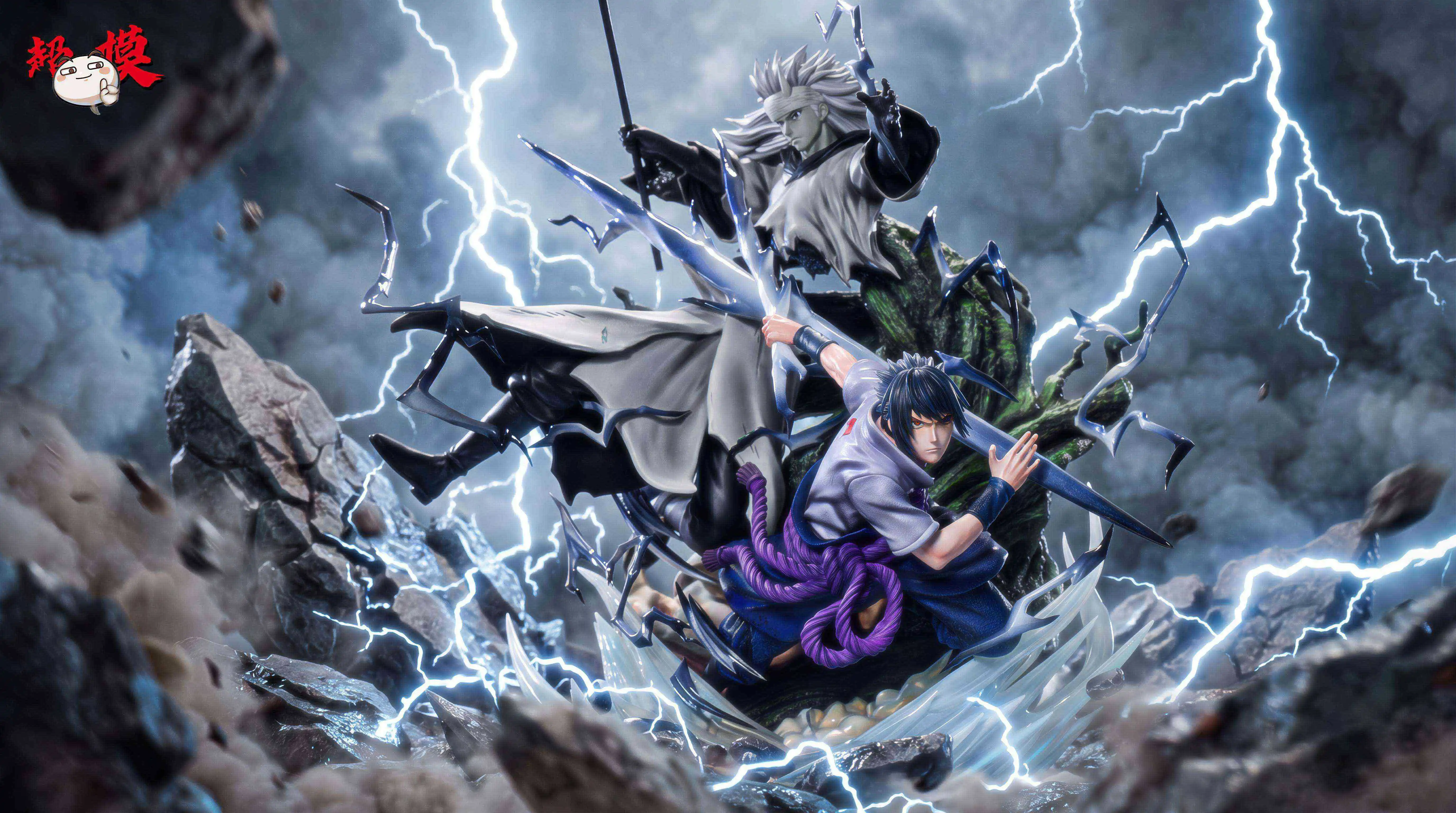 【Pre-sale】Sasuke VS Mandara-Naruto-Supermodel Studio