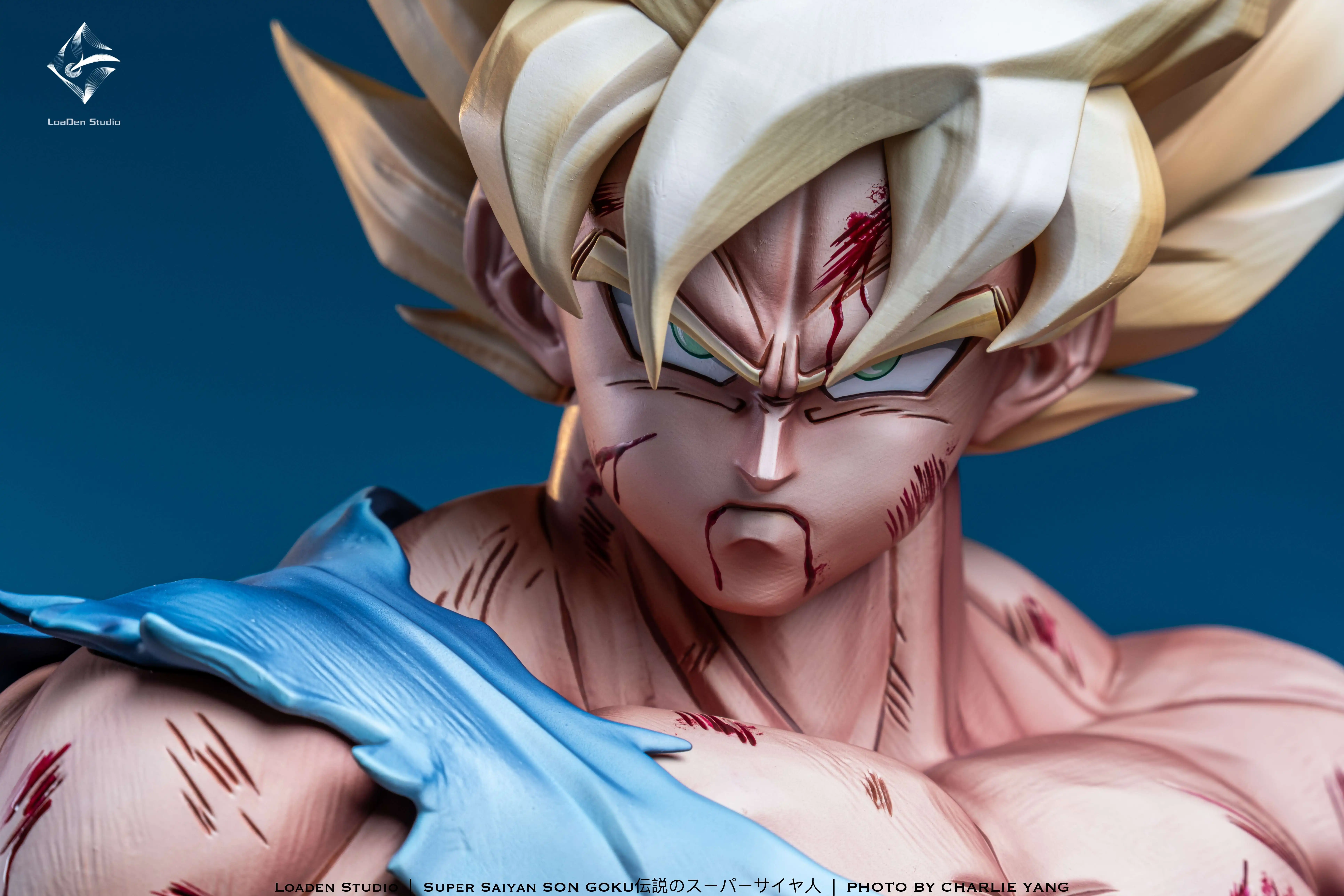 【Pre-sale】1/3 Scale 007 Bust of SS Goku-Dragon Ball-LoaDen Studio
