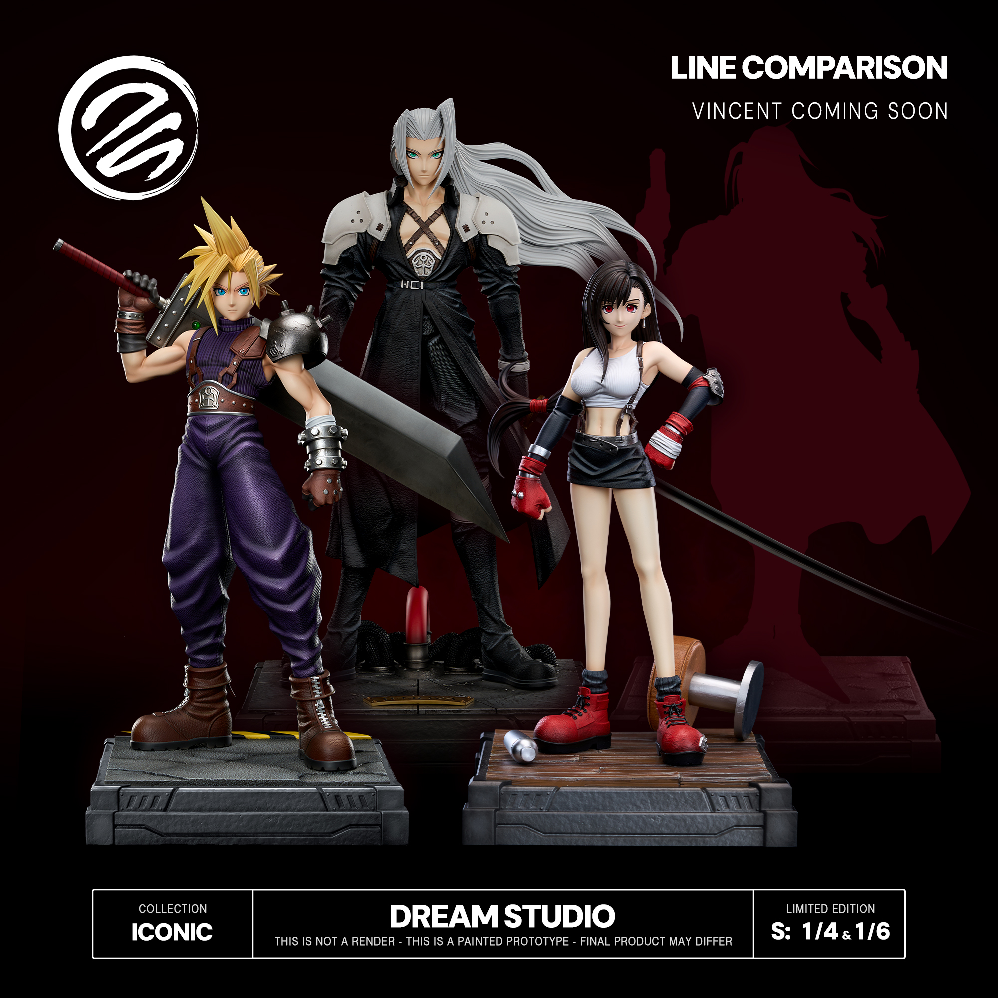 【Pre-sale】1/6 and 1/4 Scale OG Tifa-Final Fantasy-Dream Studio