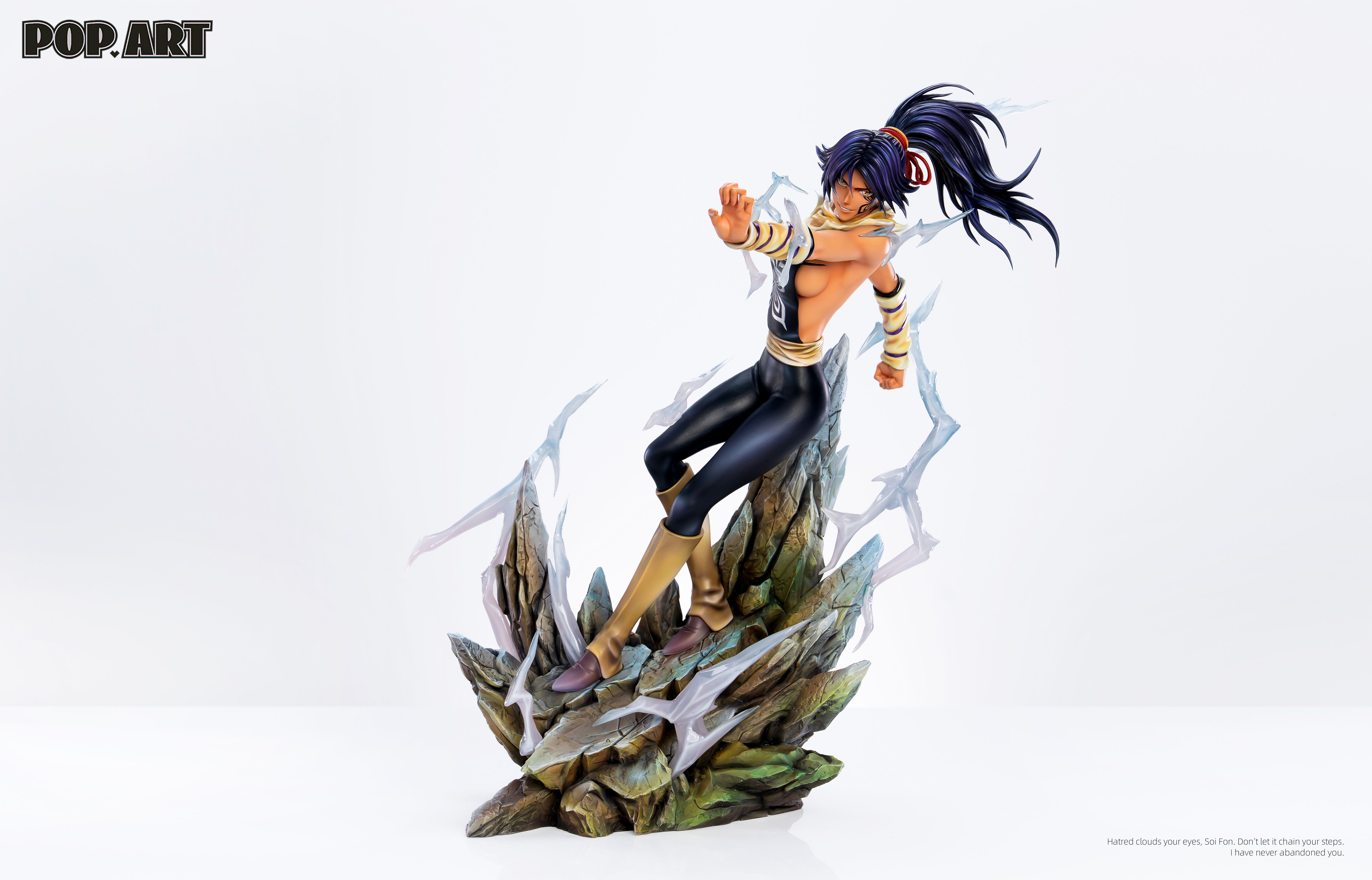 【Pre-sale】1/6 Scale Soi Fon and Shihouin Yoruichi-Bleach-POP.ART Studio