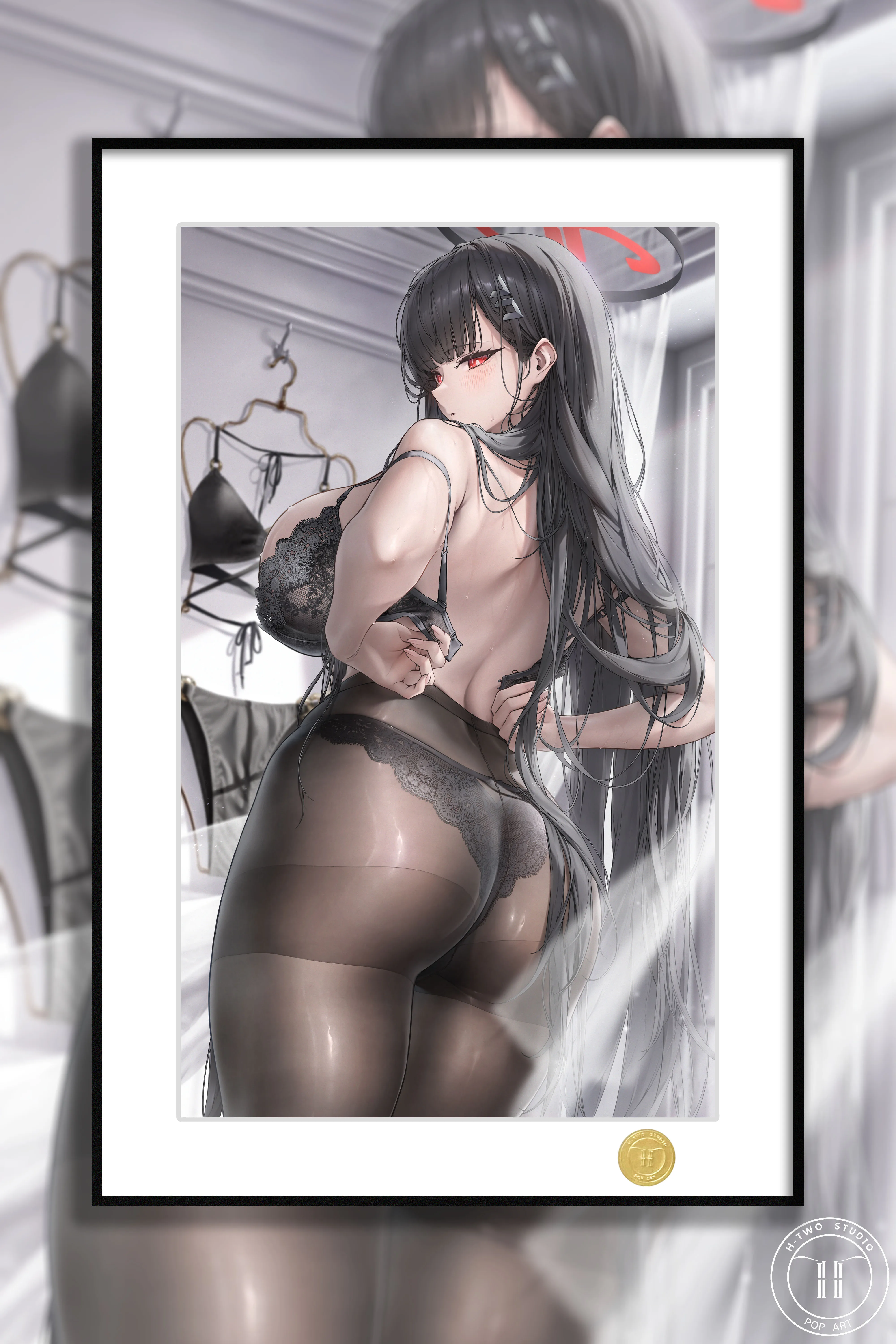 【Pre-sale】Decorative Painting of Underwear Tsukatsuki Rio-Blue Archive-H2 Studio