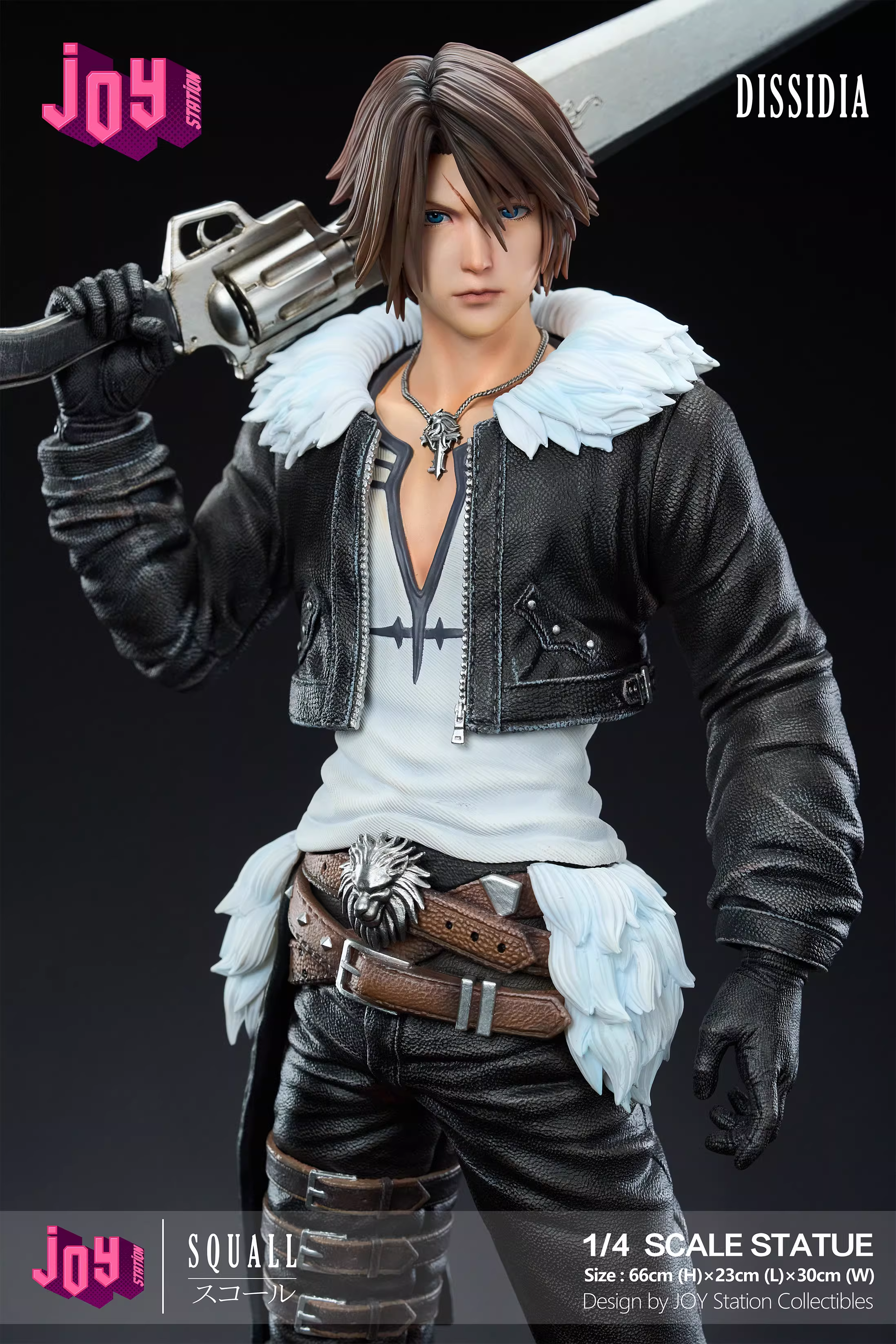 【Pre-sale】1/4 Scale Squall Leonhart with LED-Joy Station Studio