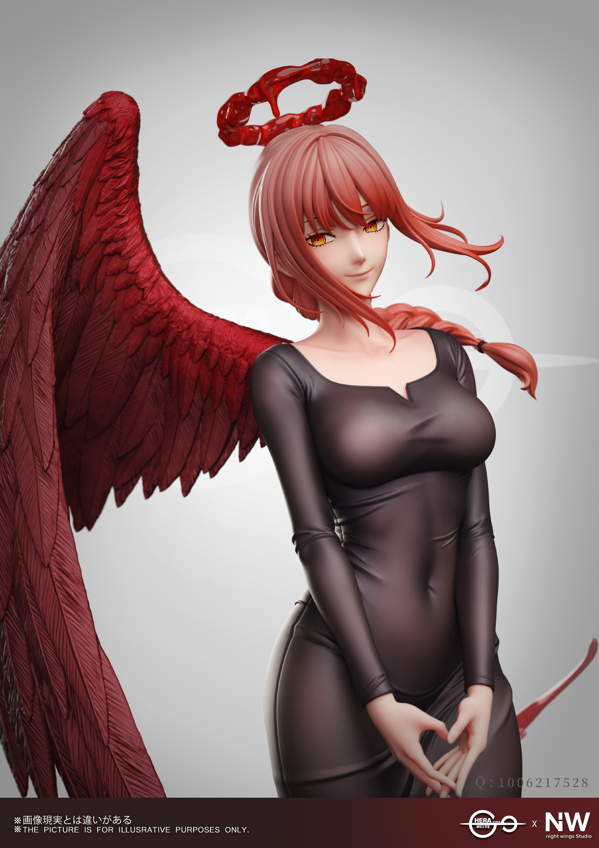 【Pre-sale】1/6 and 1/4 Scale Makima-Chainsaw Man-Night Wing Studio × Hera Studio