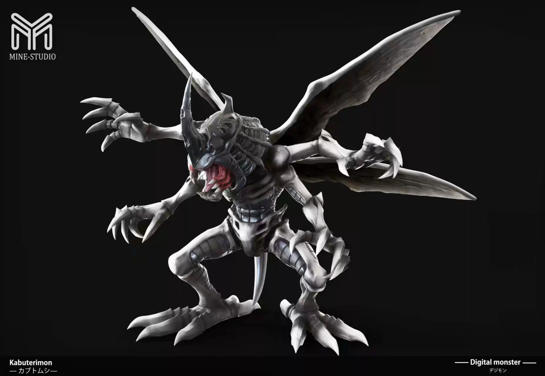 【Pre-sale】004 Kabuterimon-Digimon Adventure-MINE Studio