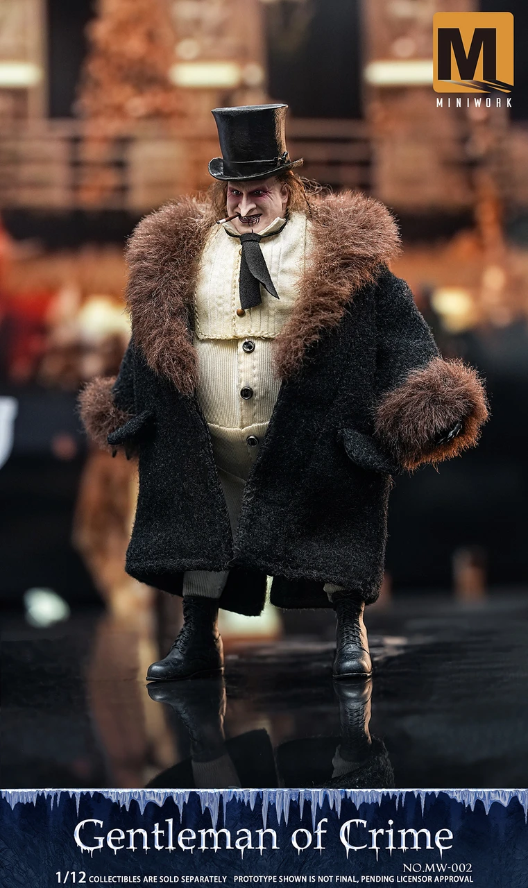 【Pre-sale】1/12 Scale Gentleman of Crime Collectible Action Figure-MINIWORK Studio