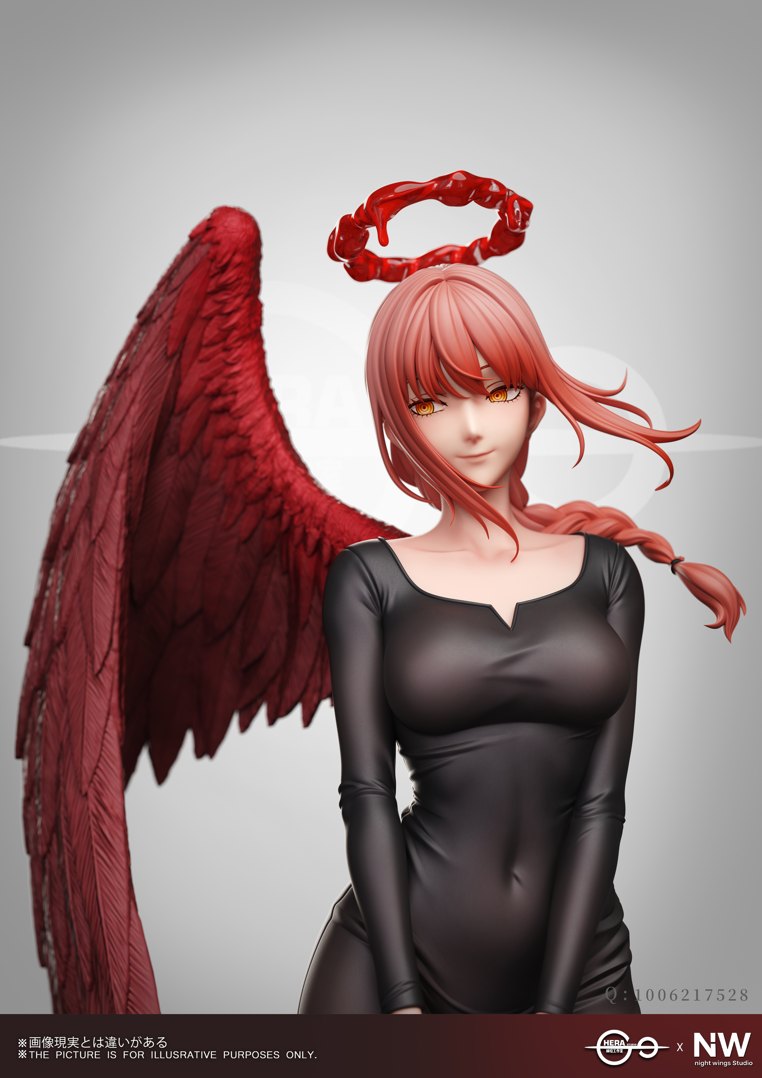【Pre-sale】1/6 and 1/4 Scale Makima-Chainsaw Man-Night Wing Studio × Hera Studio
