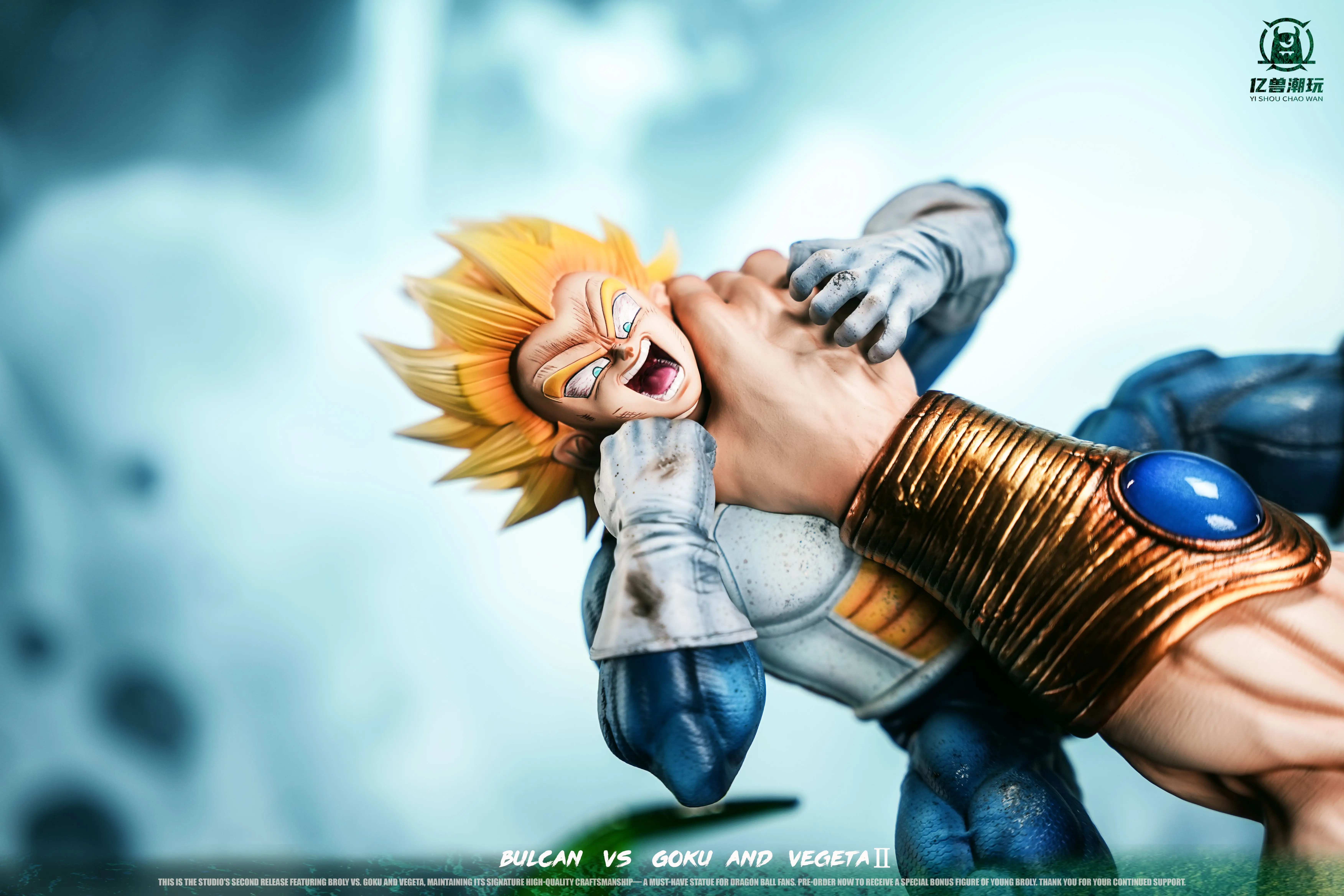 【Pre-sale】1/6 and 1/4 Scale Broli VS Goku and Vegeta 2.0-Dragon Ball-YiShou Studio