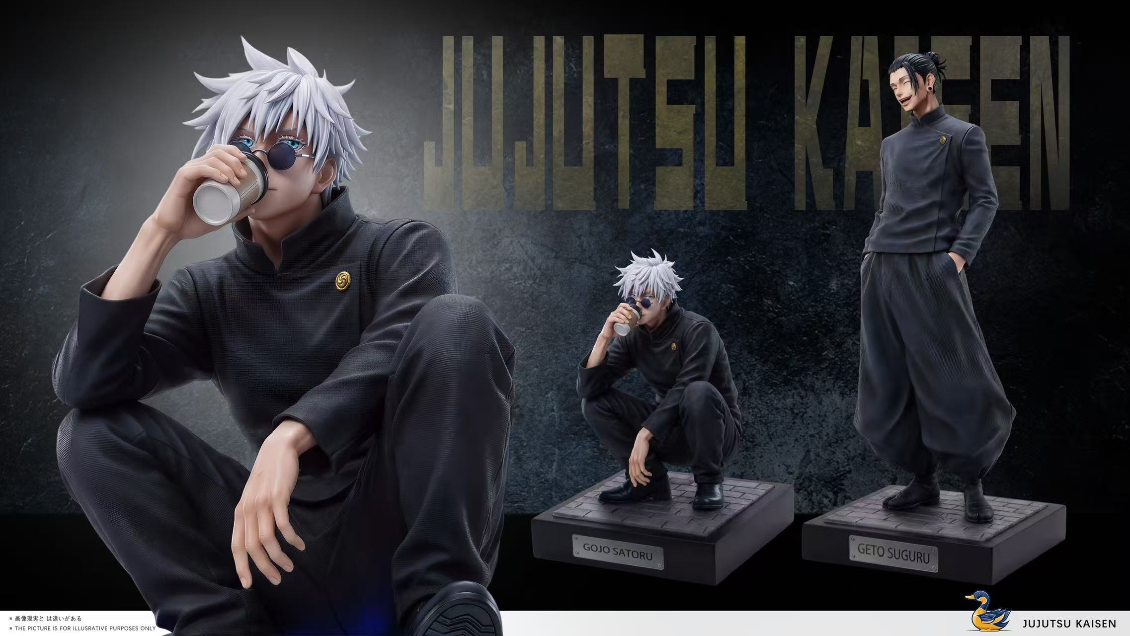 【Pre-sale】1/6 Scale Gojo and Geto-Jujutsu Kaisen-YN Studio