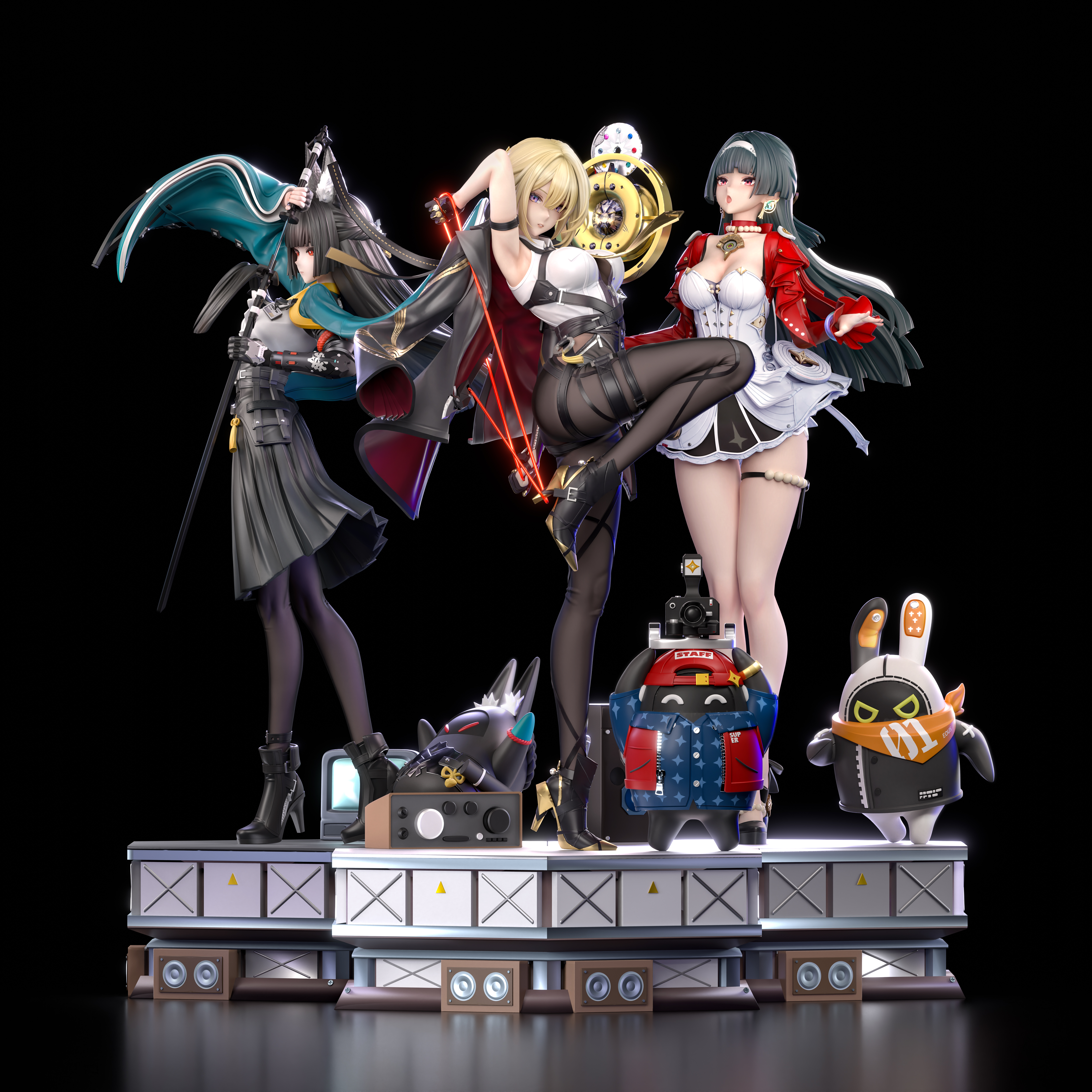 【Pre-sale】1/6 Scale Astra Yao, Hoshimi Miyabi and Evelyn Chevalier-HaJiMi Studio