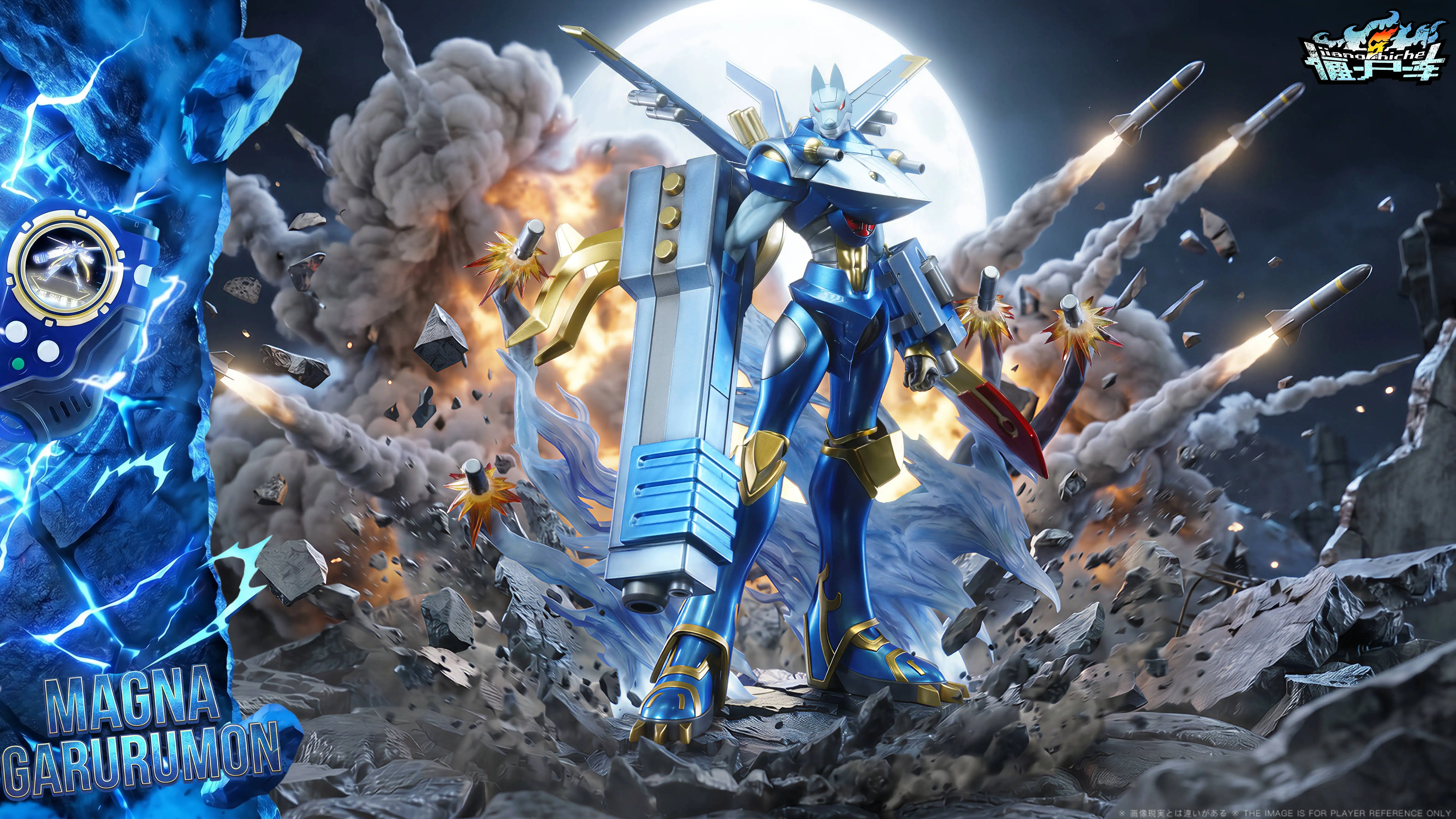 【Pre-sale】Magna Garurumon-Digimon Adventure-JiangShiChe Studio