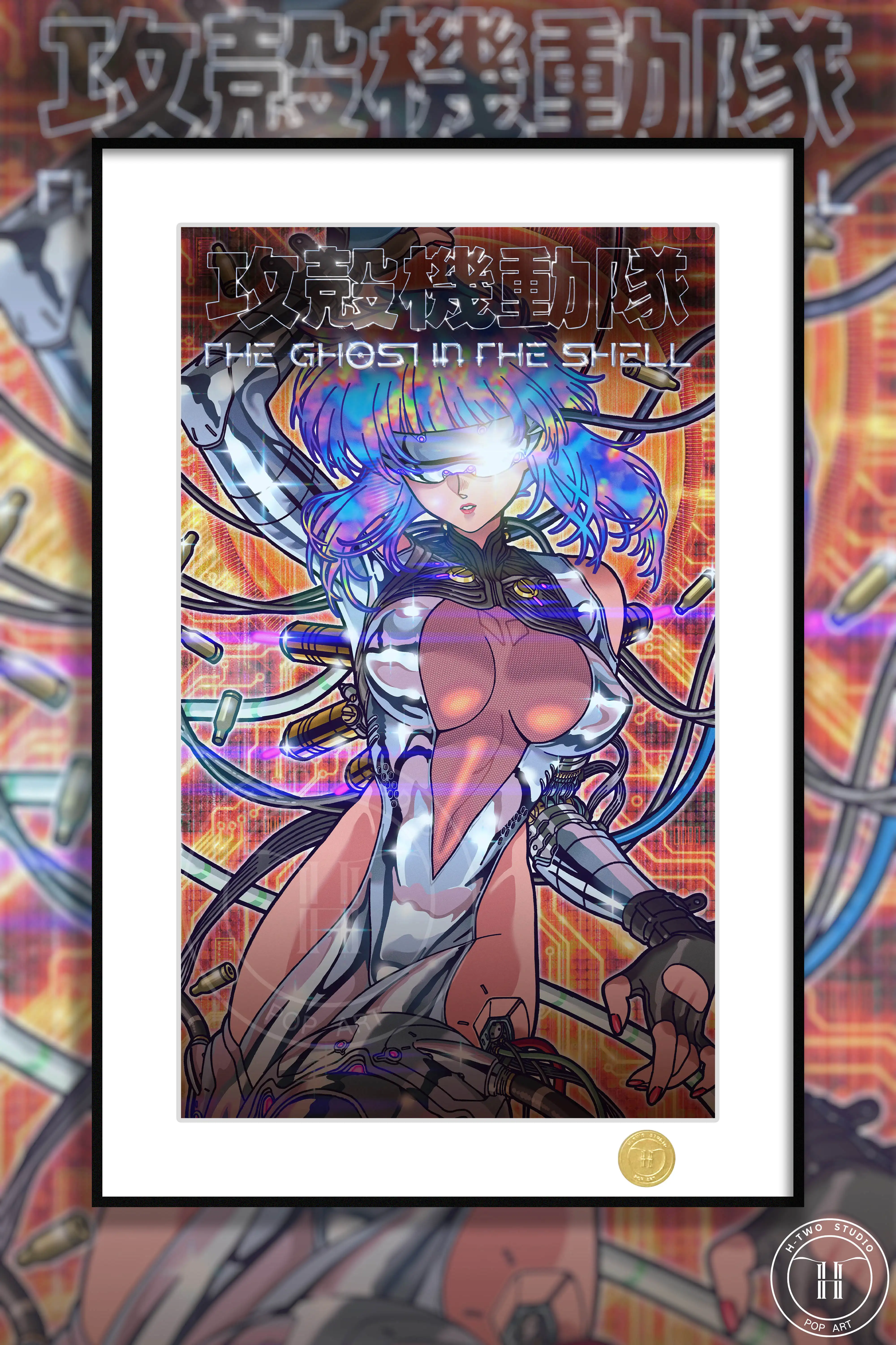 【Pre-sale】Decorative Painting of Motoko Kusanagi-H2 Studio
