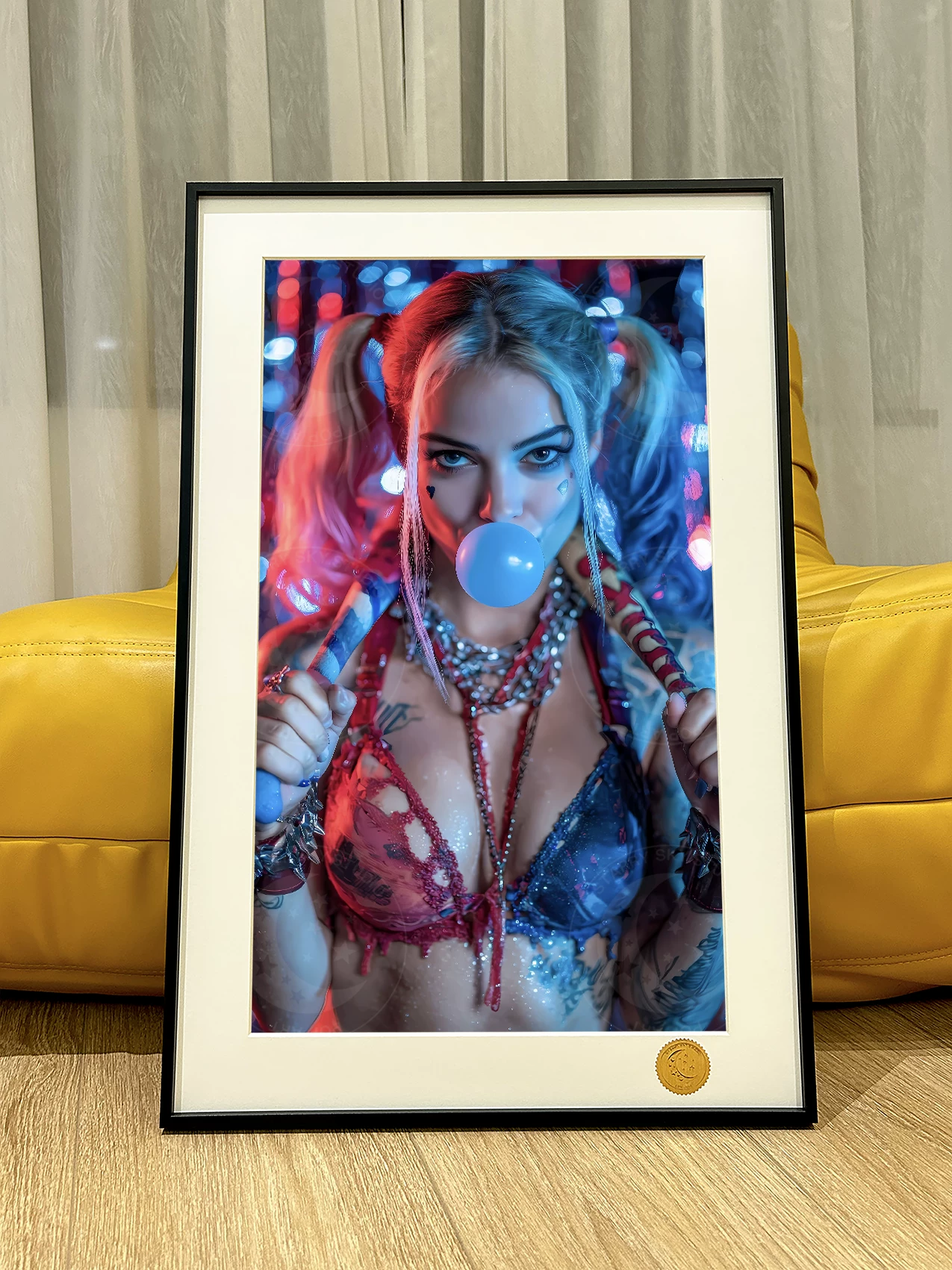 【Pre-sale】Decorative Painting of Wedding of Harley Quinn-Joker-XingKong Studio