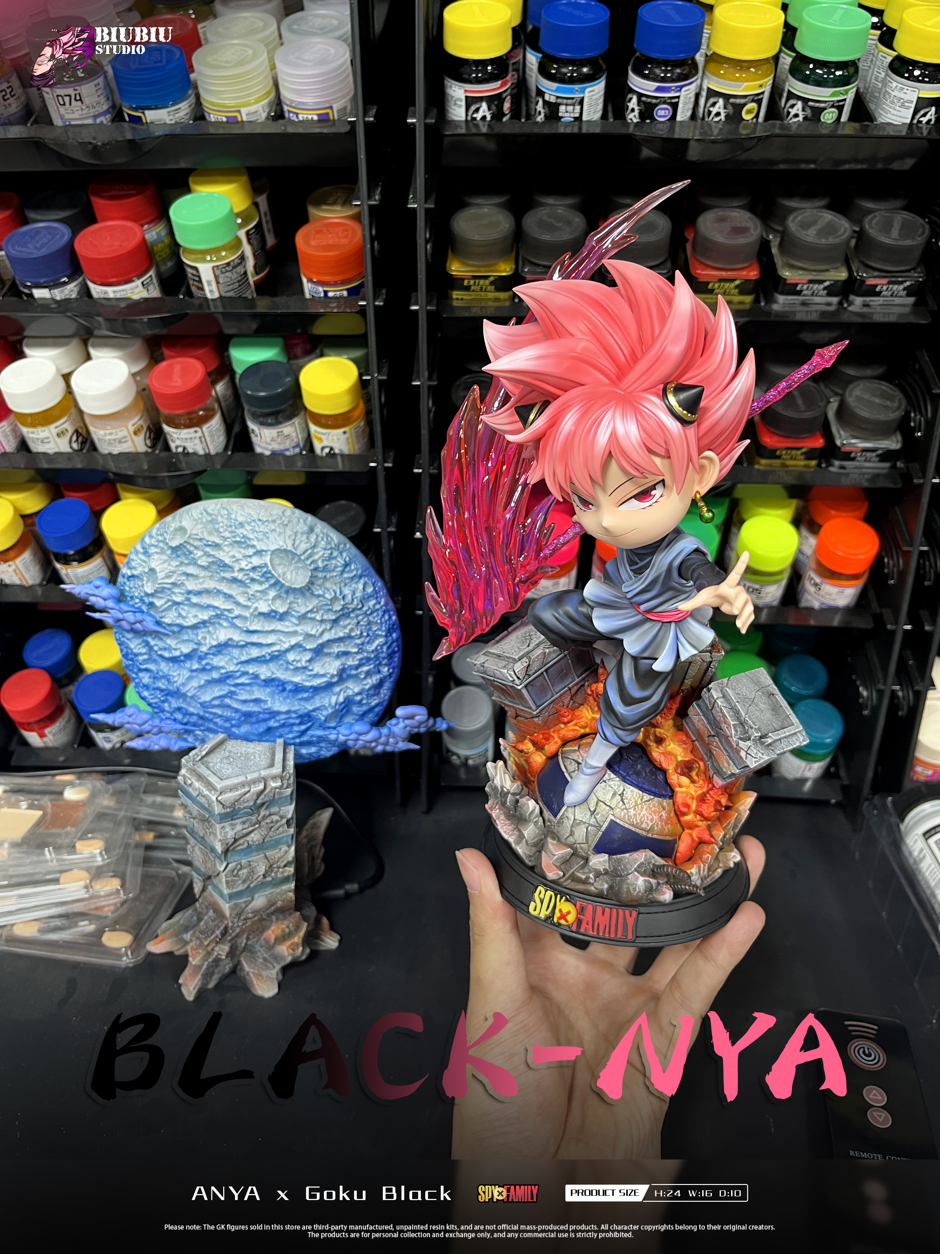 【Pre-sale】1/6 Scale Anya cos Super Saiyan Rosé-Biubiu Studio