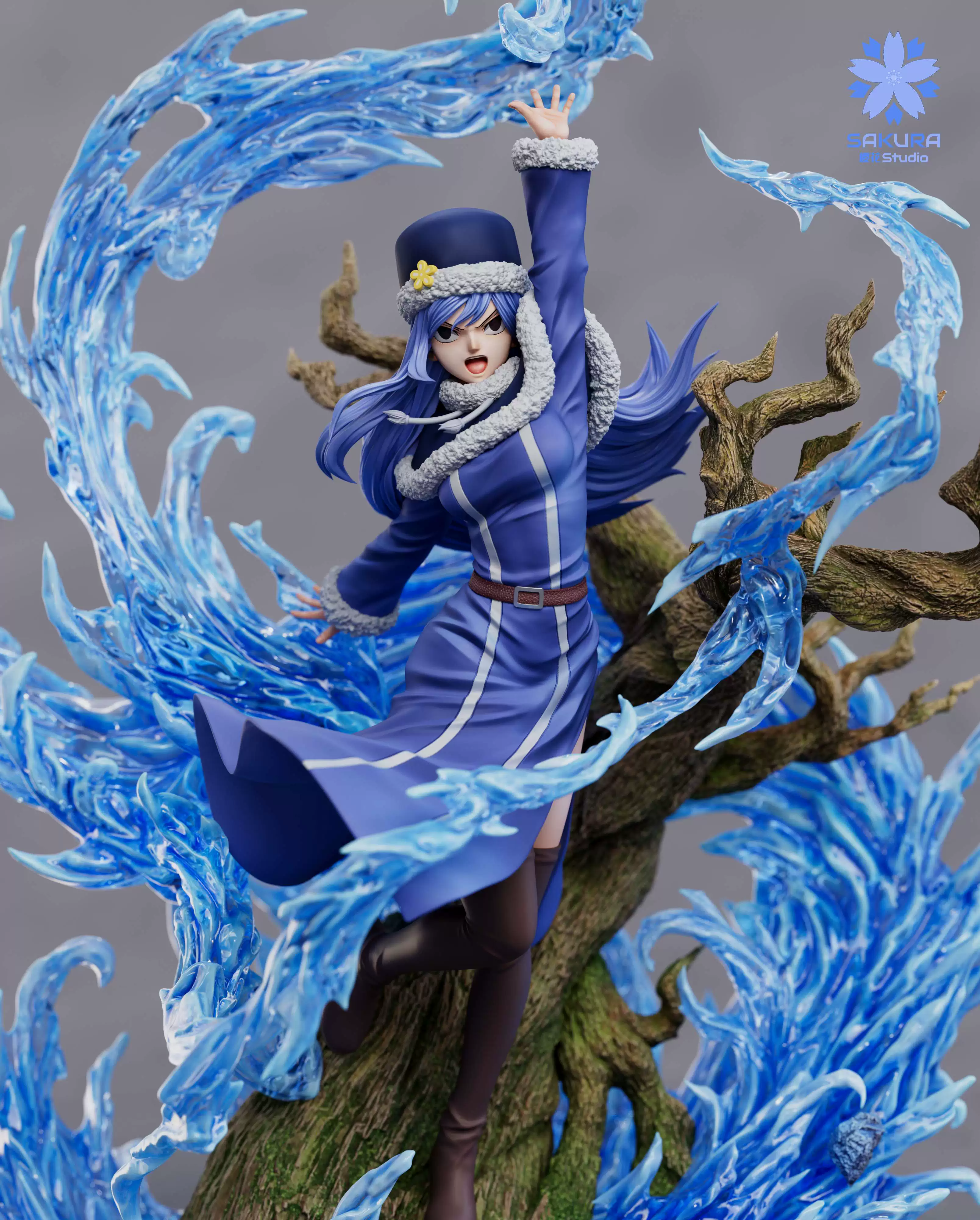 【Pre-sale】1/8 Scale Juvia Lockser-FAIRY TAIL-Sakura × More Studio
