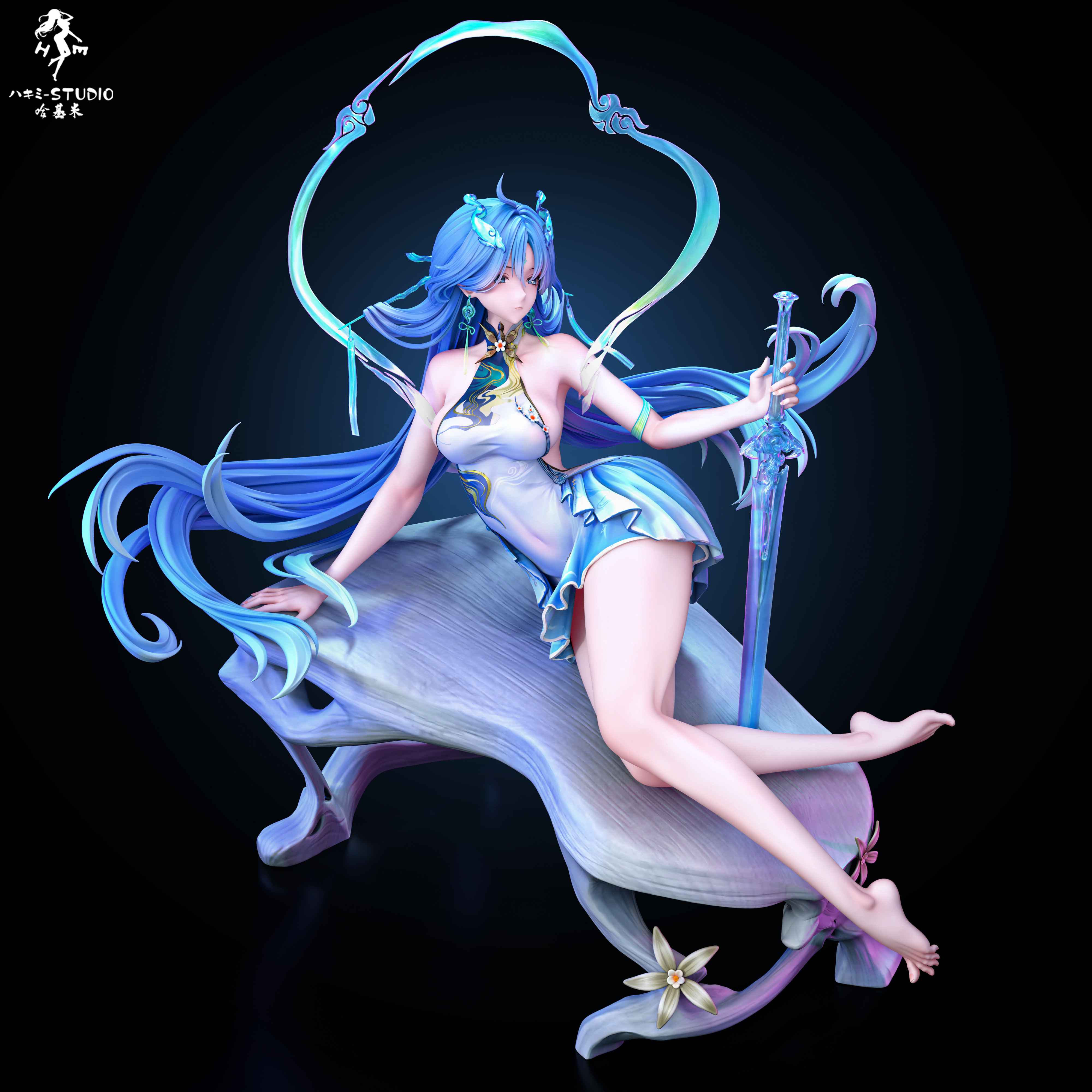 【Pre-sale】1/6 Scale QingXiao and H Sin-Wuthering Waves-HaJiMi Studio
