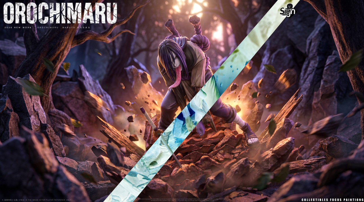 【Pre-sale】Orochimaru-Naruto-Sign Studio