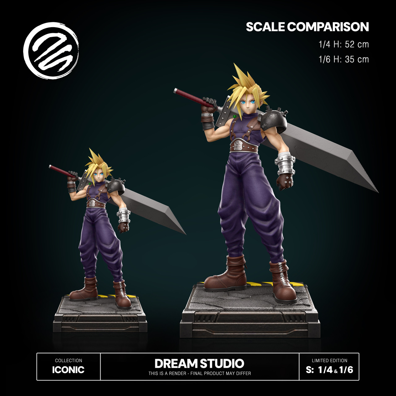 【Pre-sale】1/6 and 1/4 Scale OG Cloud-Final Fantasy-Dream Studio