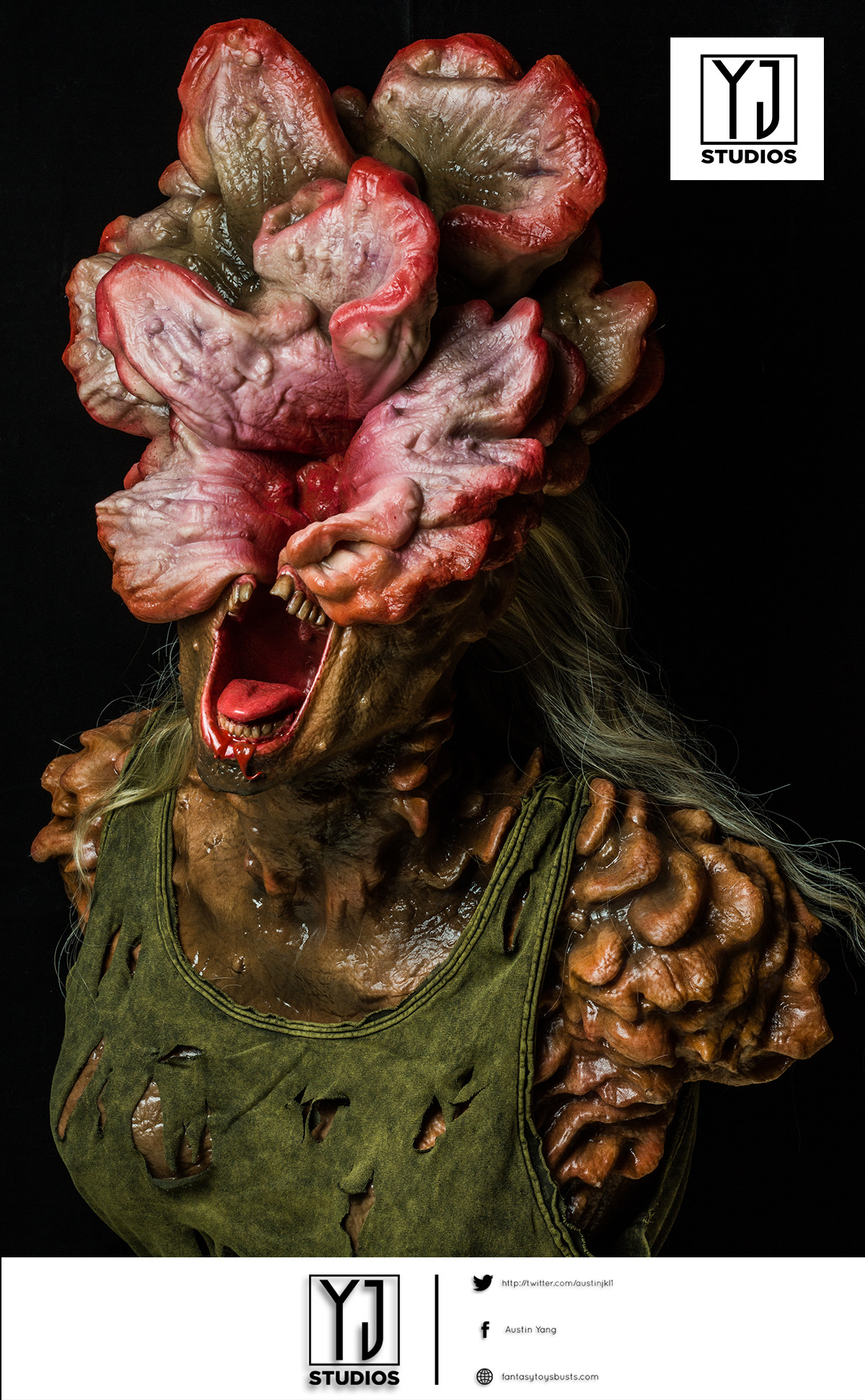 【Pre-sale】1/1 Scale Bust of Infected-YJ Studio