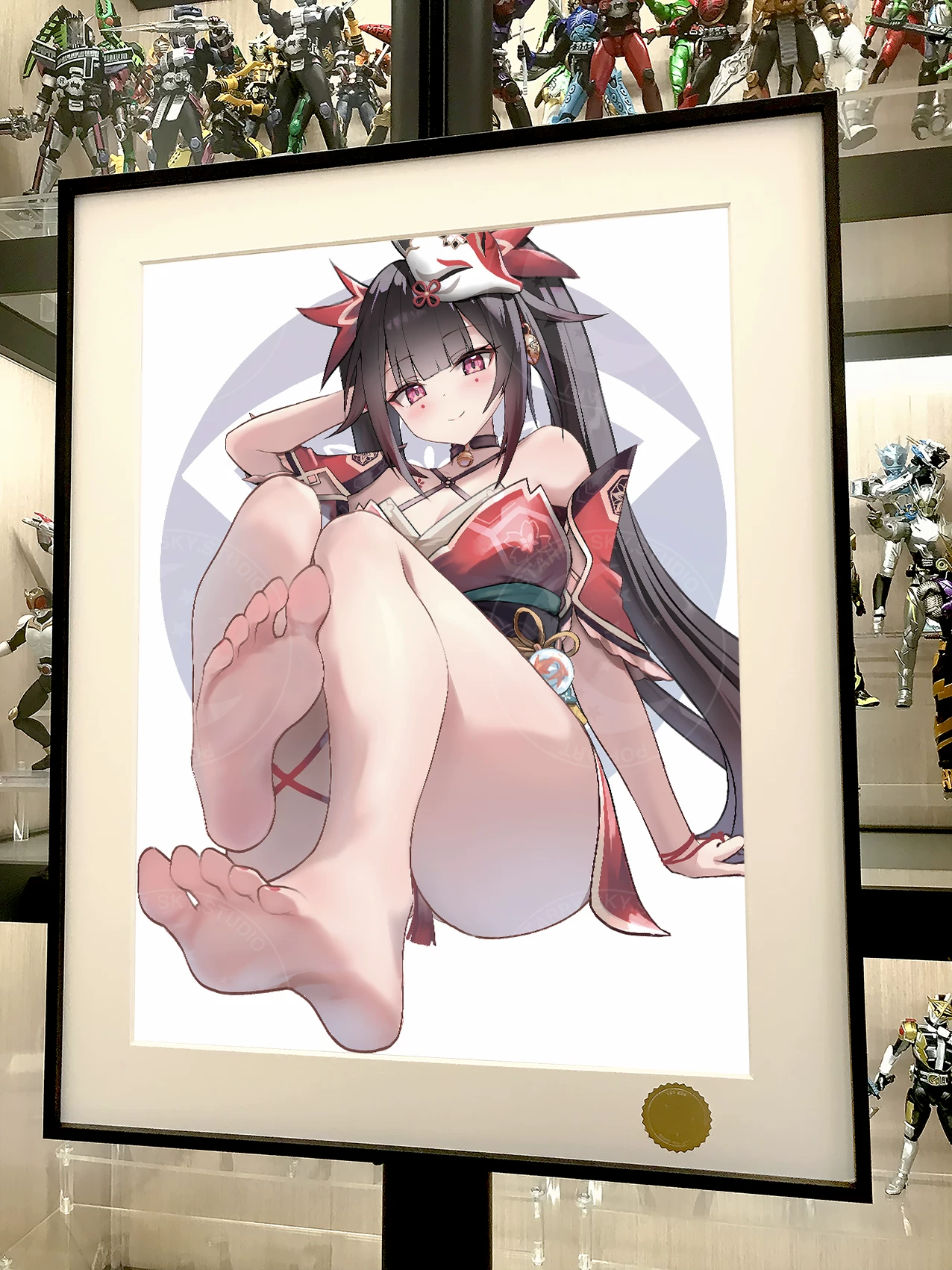 【Pre-sale】Decorative Painting of Sitting Sparkle-XingKong Studio