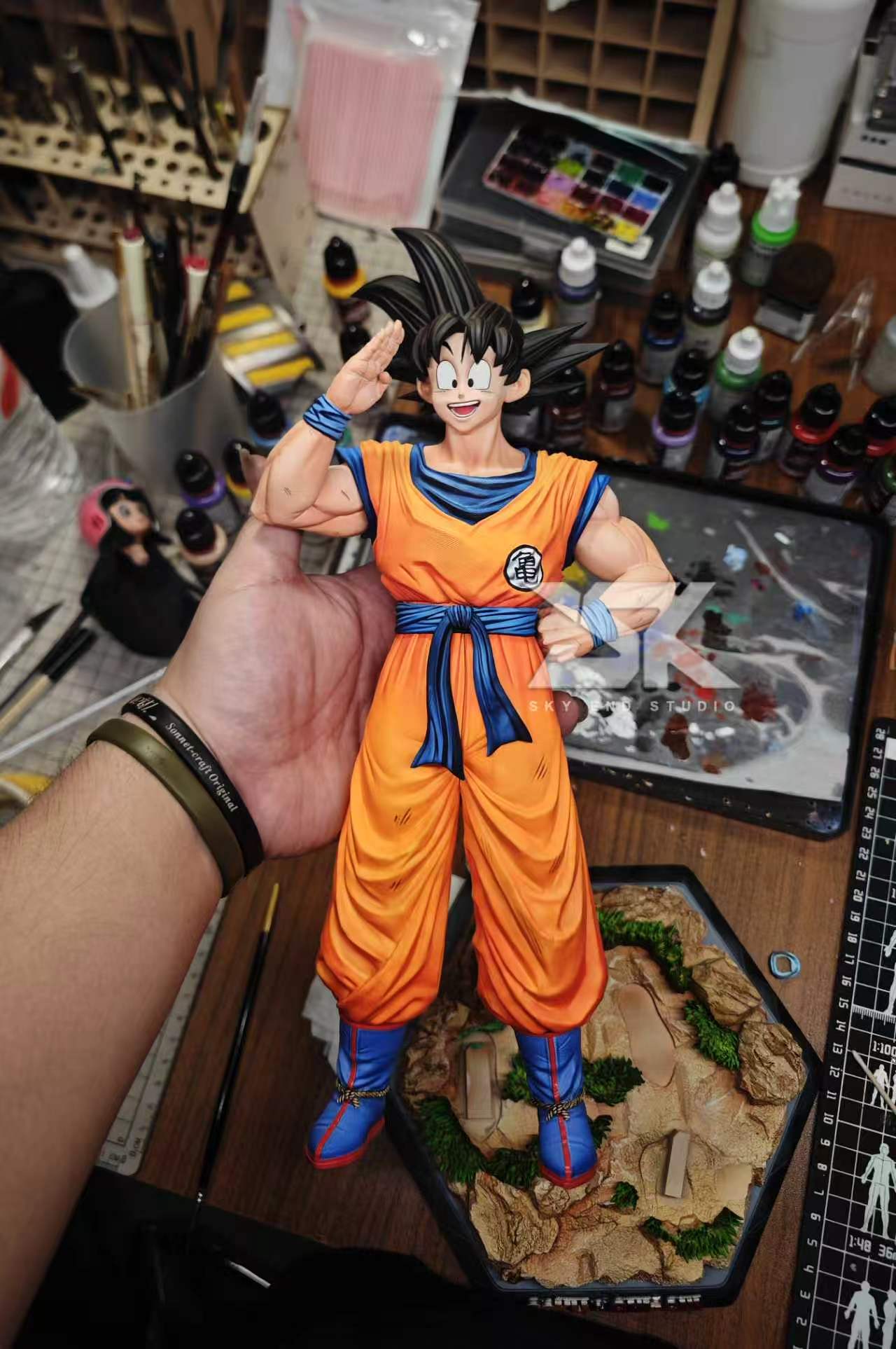 【Pre-sale】Teenager Goku and Chichi-Dragon ball-Sky End Studio