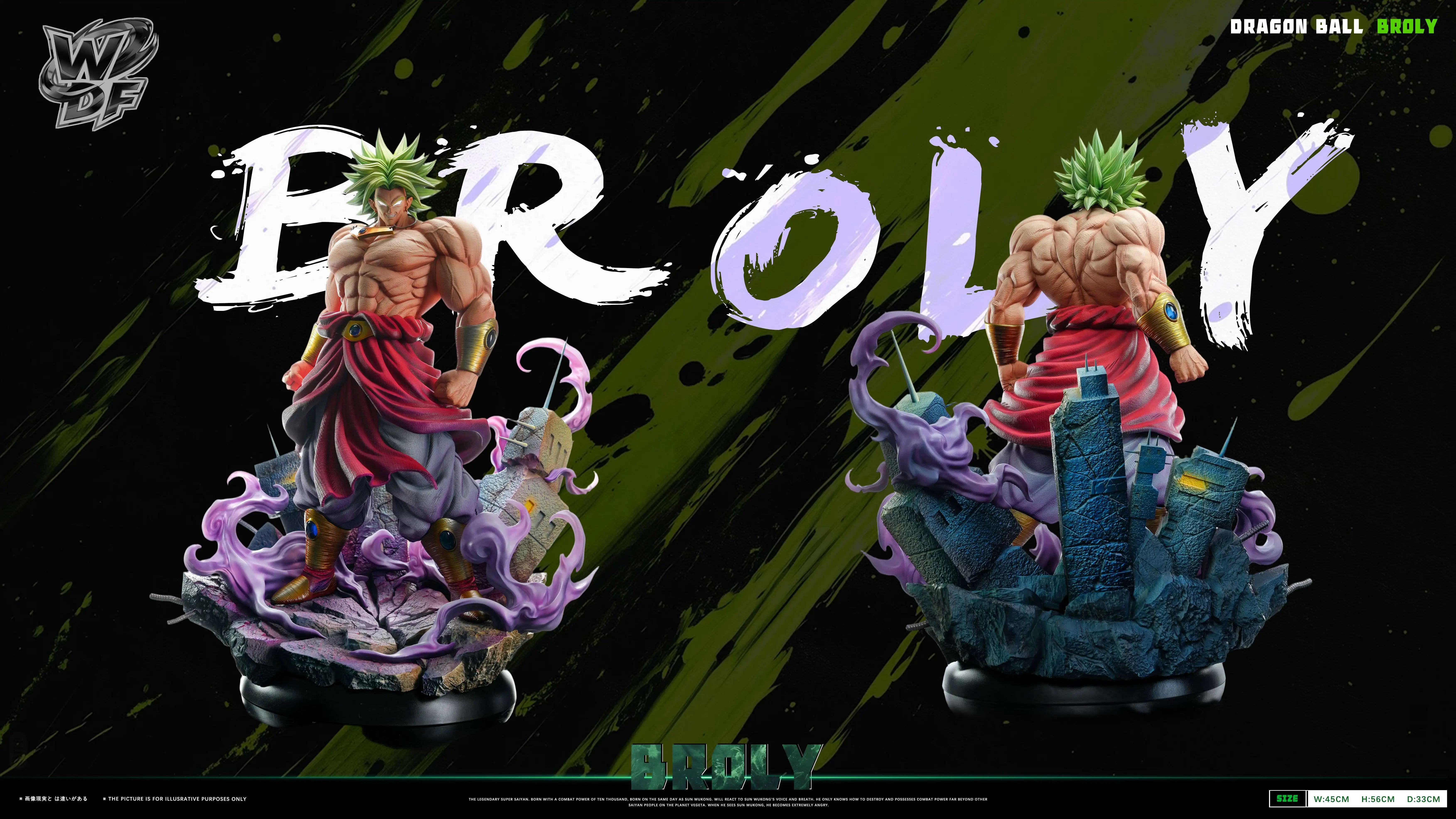 【Pre-sale】1/6 Scale Broly-Dragon Ball-WDF Studio