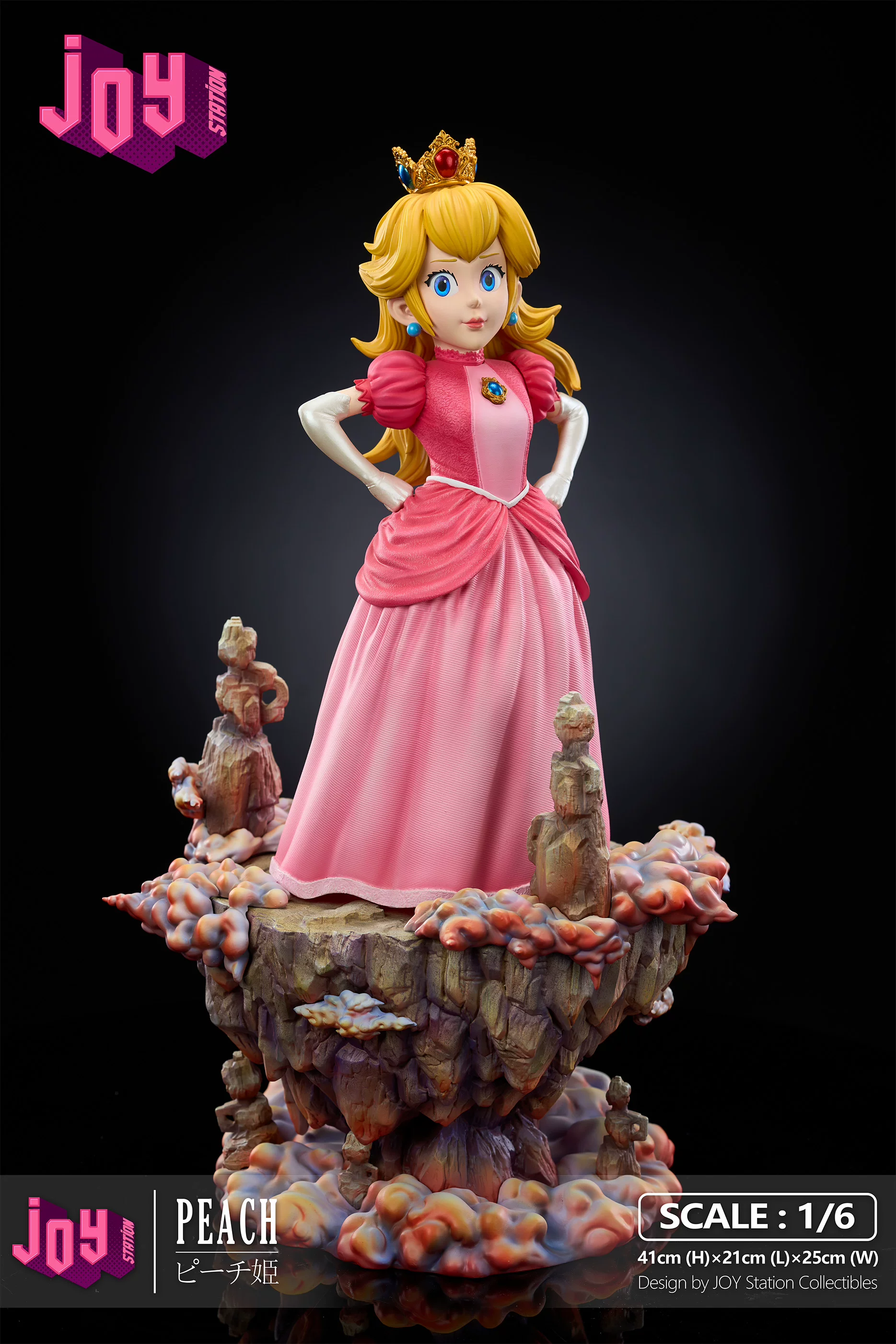 【Pre-sale】1/6 Scale Princess Peach-Super Princess Peach-Joy Station Studio