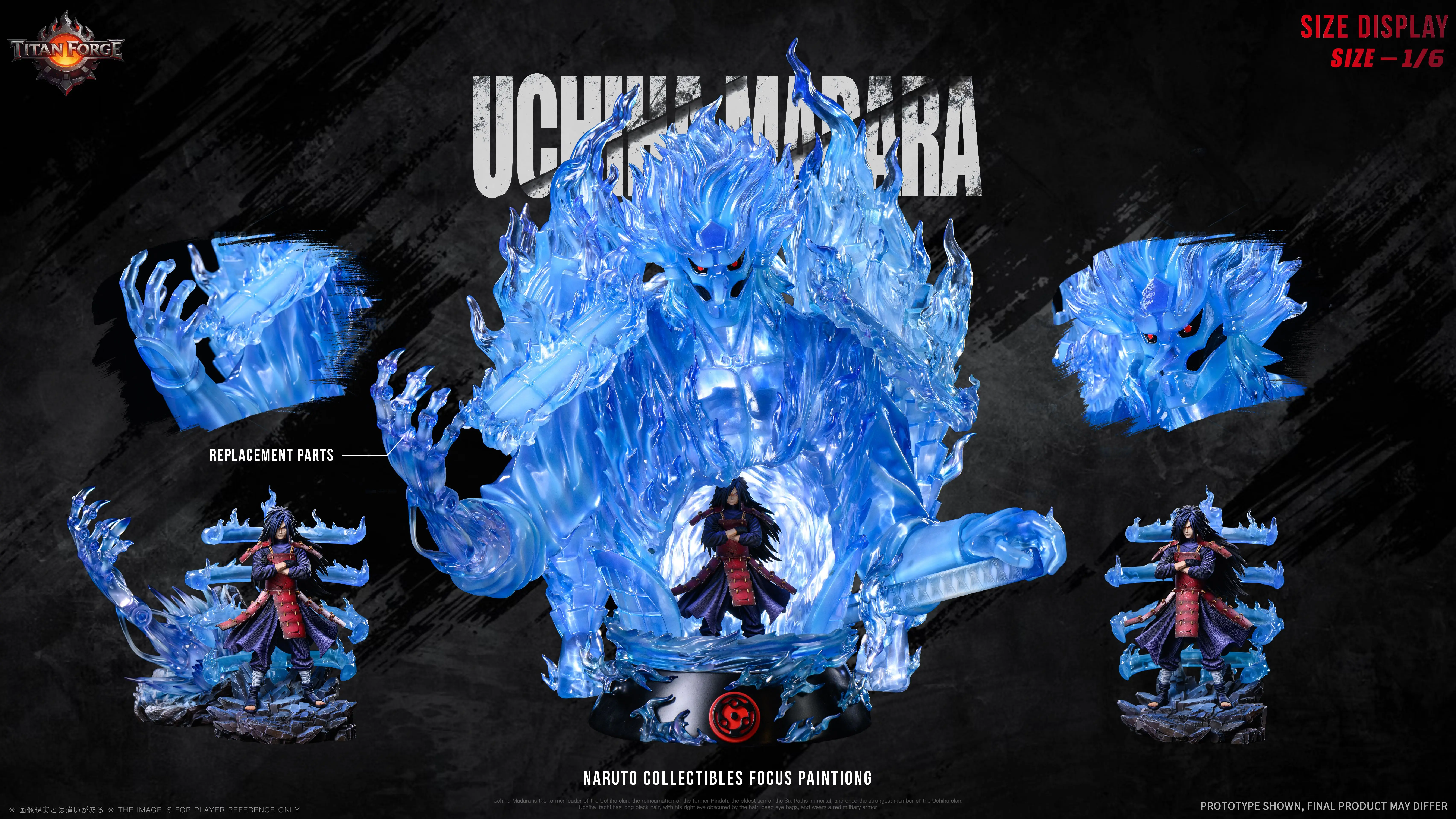 【Pre-sale】1/6 Scale Uchiha Madara-TITAN FORGE Studio