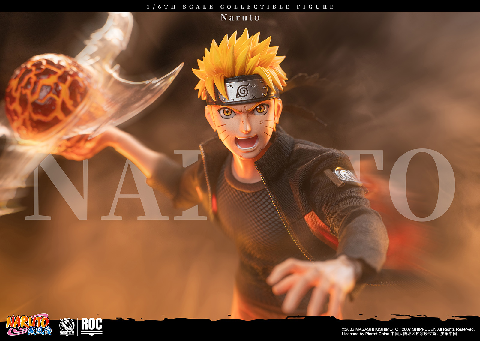 【Pre-sale】1/6 Scale ROC-012 Uzumaki Naruto-ROCKETTOYS Studio