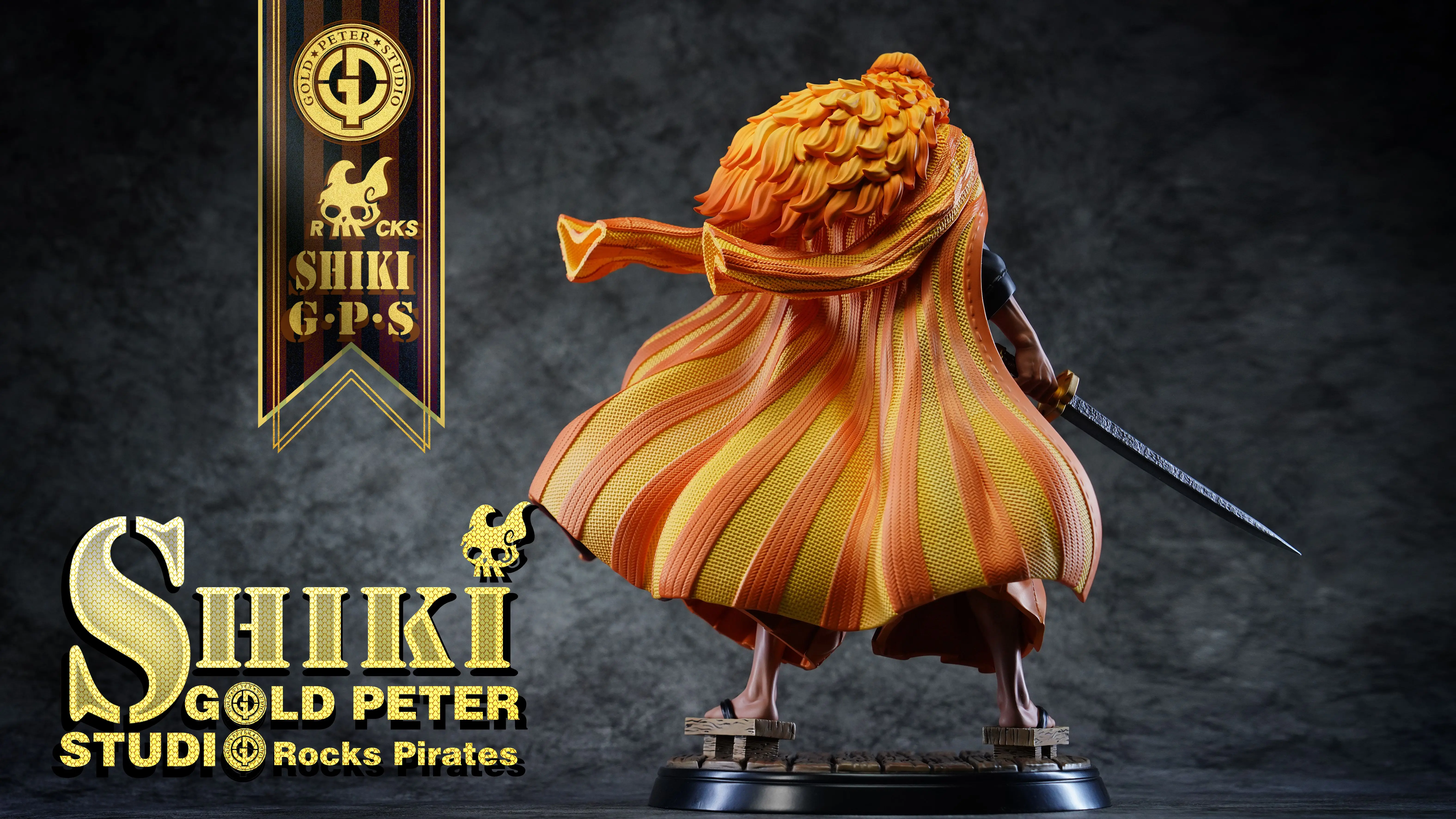 【Pre-sale】1/8 Scale Shiki-One Piece-GOLD PETER Studio