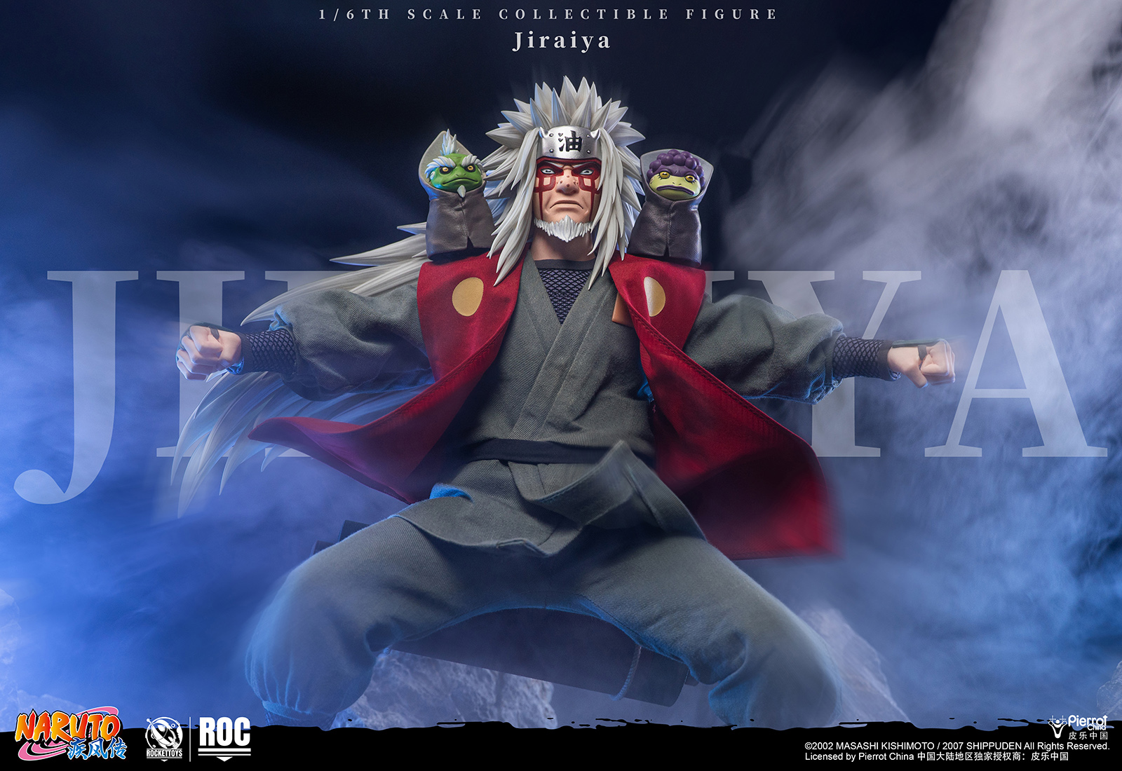 【Pre-sale】1/6 Scale Jiraiya-ROCKETTOYS Studio