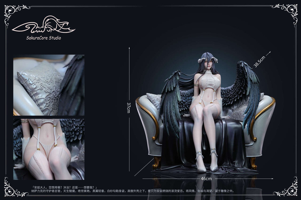 【Pre-sale】1/4 Scale Albedo-Overlord-SakuraCore Studio
