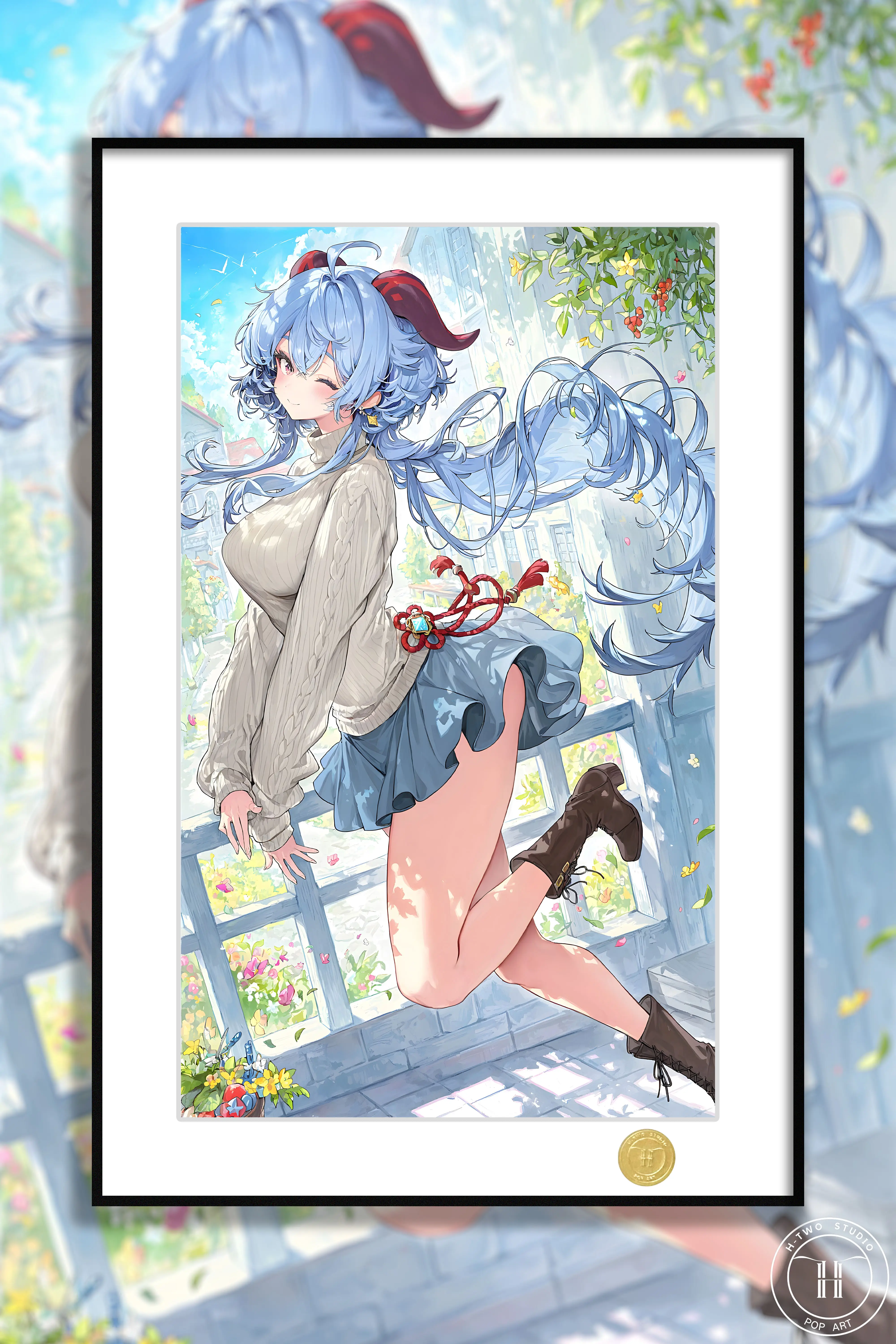 【Pre-sale】Decorative Painting of Ganyu-H2 Studio