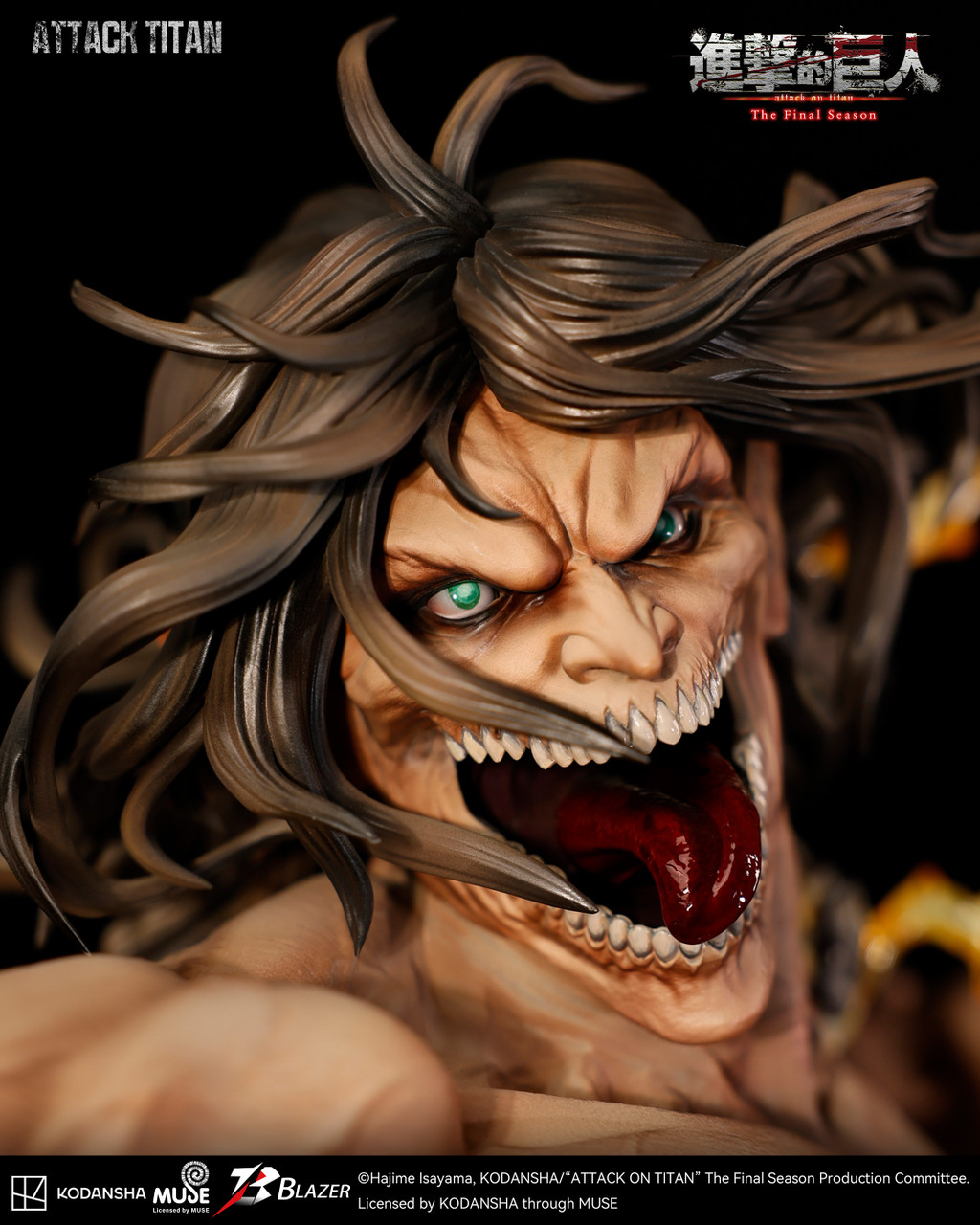 【Pre-sale】Bust of Eren Titan-Attack on Titan-Blazer Studio