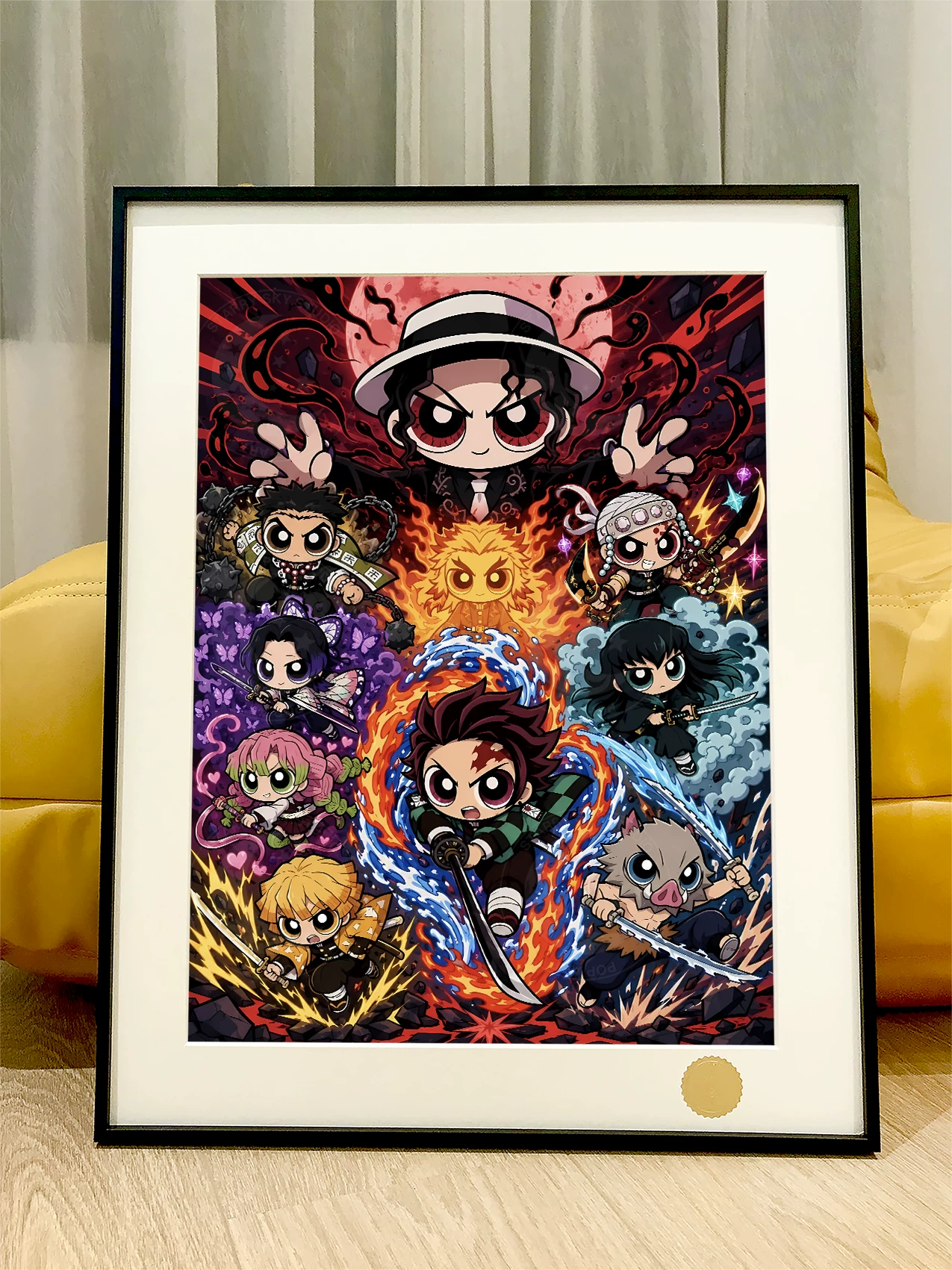 【Pre-sale】Decorative Painting of Q Version Characters of Demon Slayer-XingKong Studio