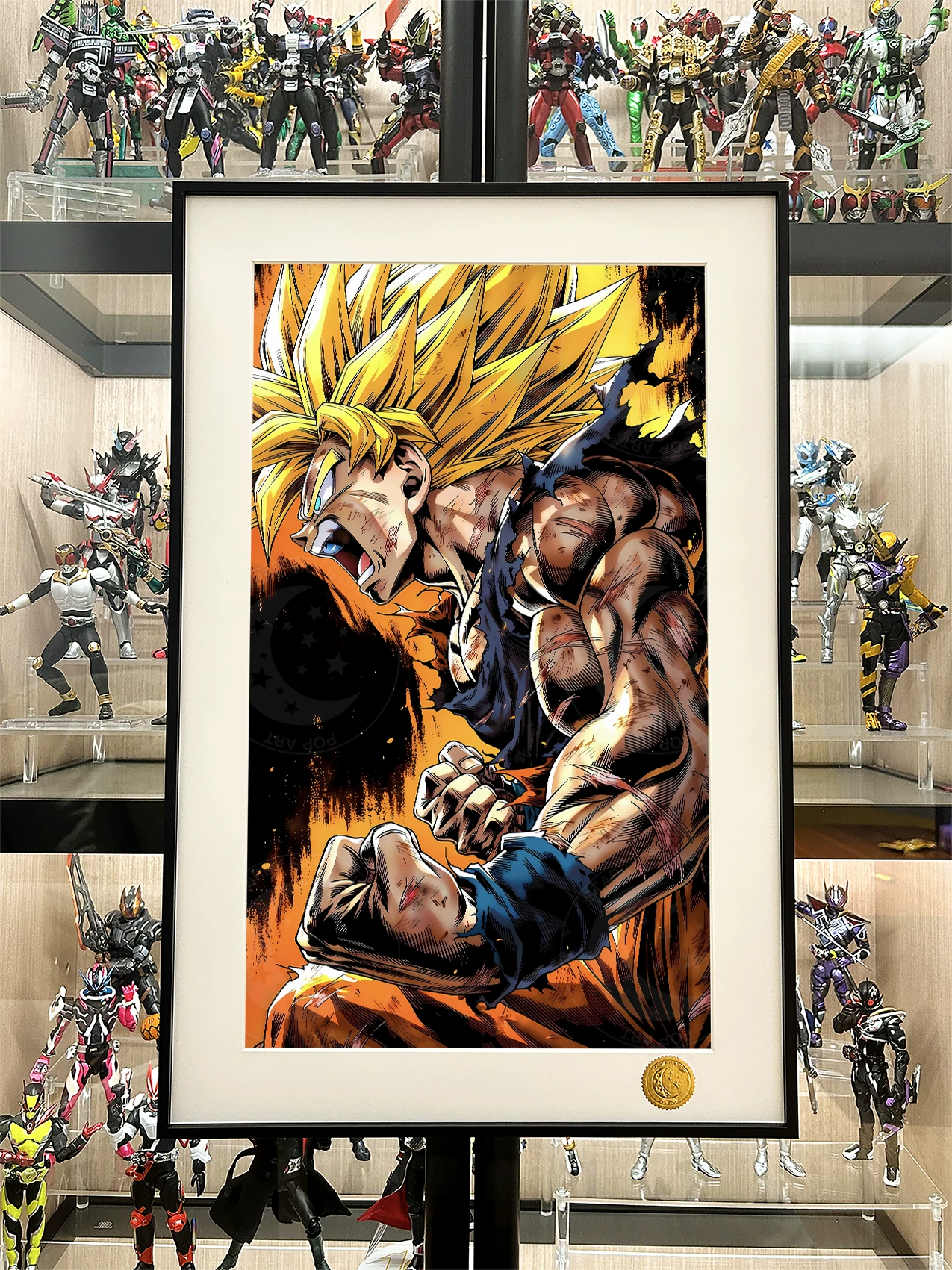 【Pre-sale】Decorative Painting of Saiya Goku-Dragon Ball-XingKong Studio