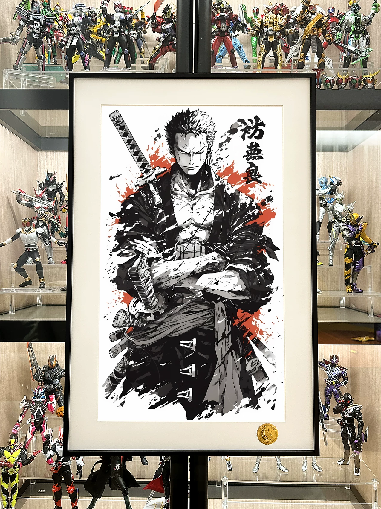 【Pre-sale】Decorative Painting of Ink Zoro-One piece-XingKong Studio