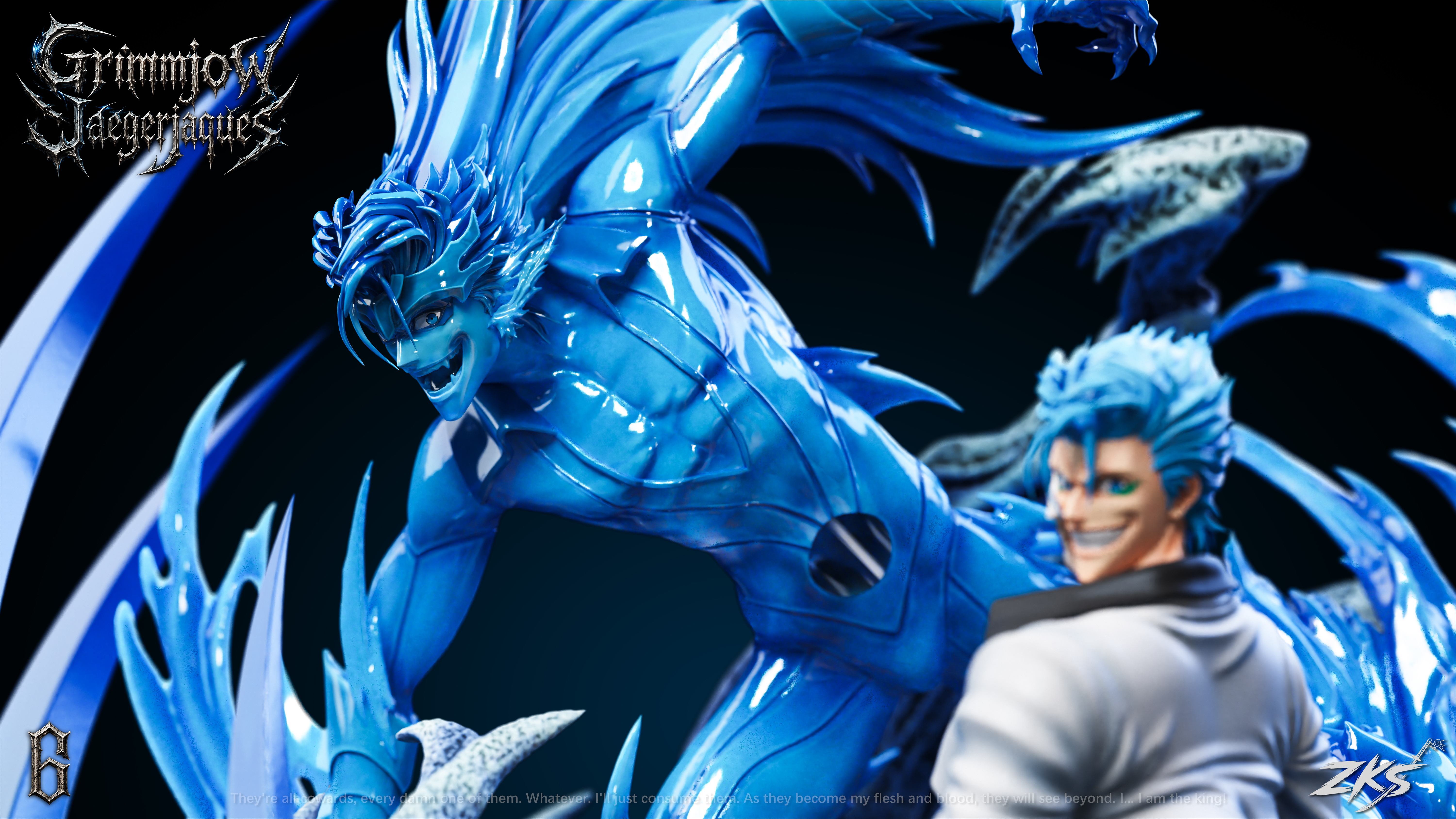 【Pre-sale】1/6 Scale Grimmjow Jaegerjaques-Bleach-ZKS Studio