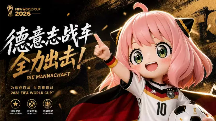 【Pre-sale】World Cup Anya-SPY X FAMILY-XJGF Studio