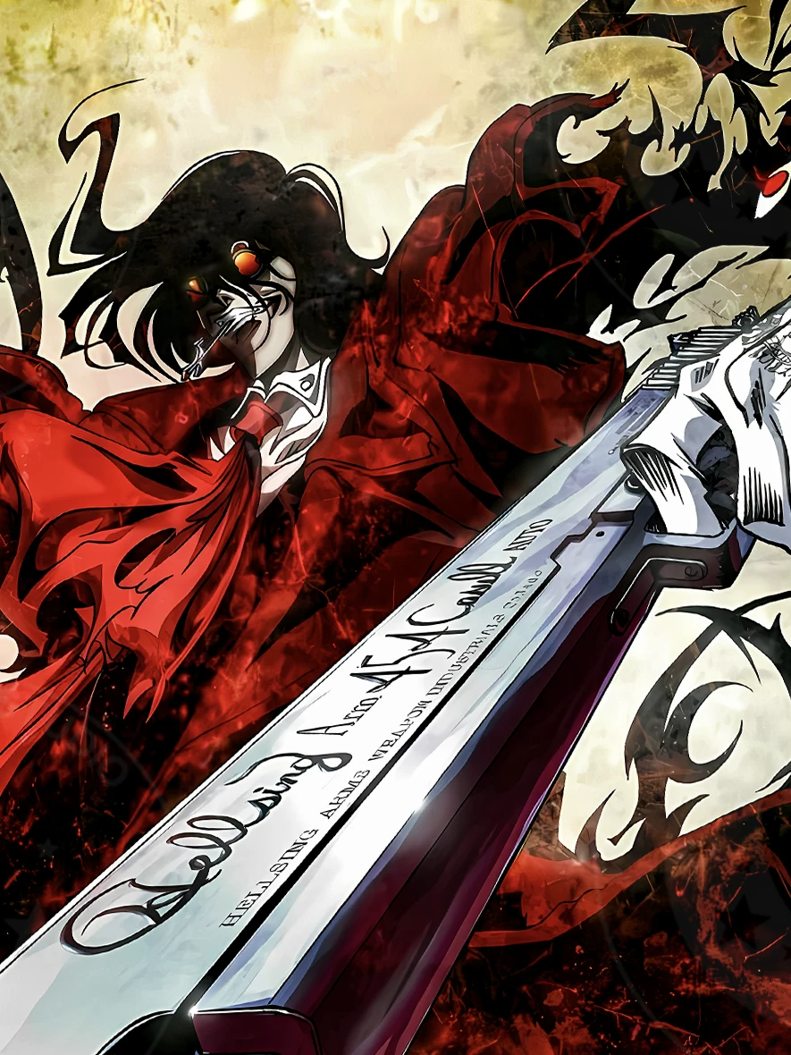 【Pre-sale】Decorative Painting of Blood Alucard-HELLSING-XingKong Studio