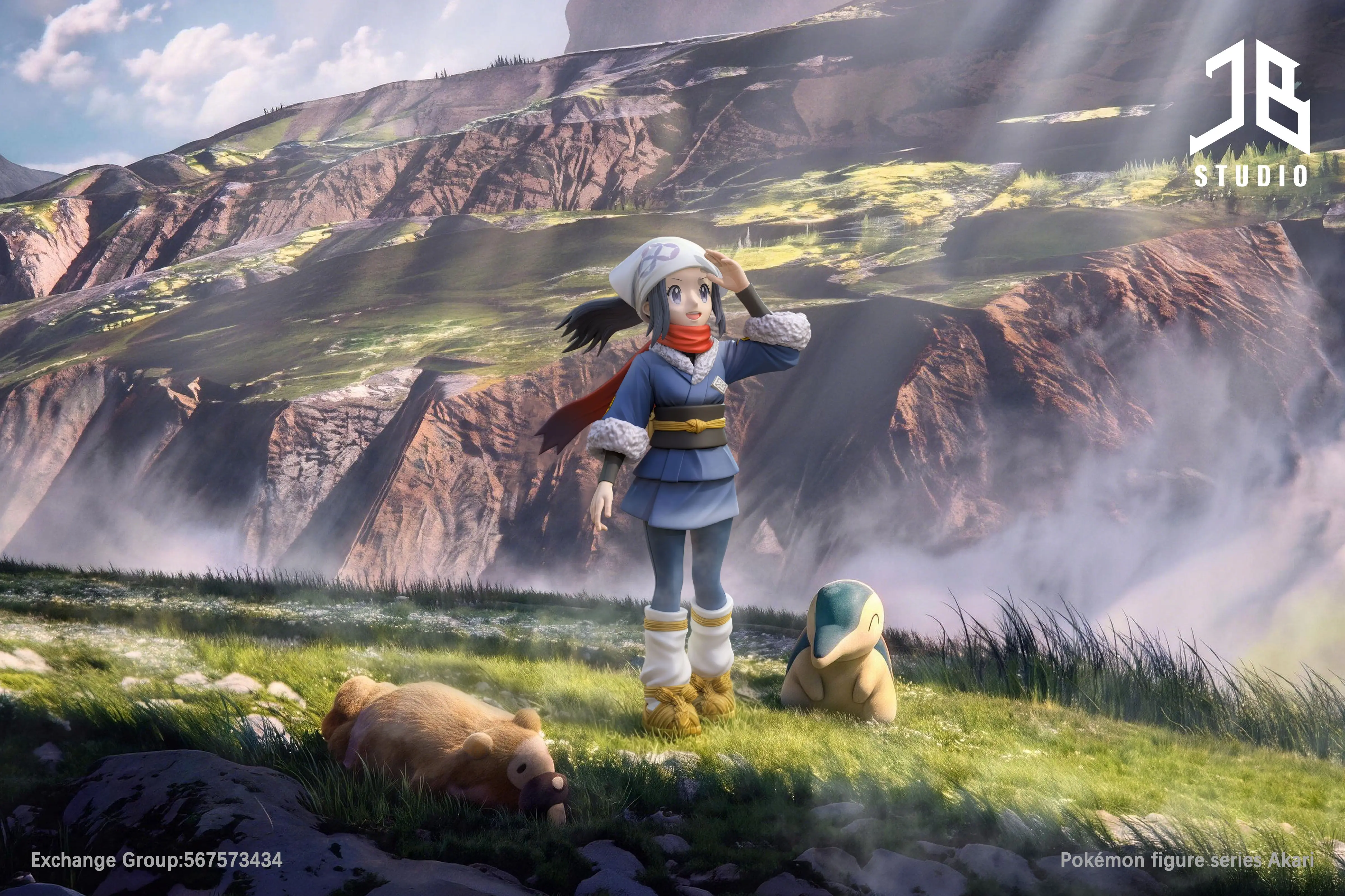 【Pre-sale】1/20 Scale Akari-Pokemon-JB Studio