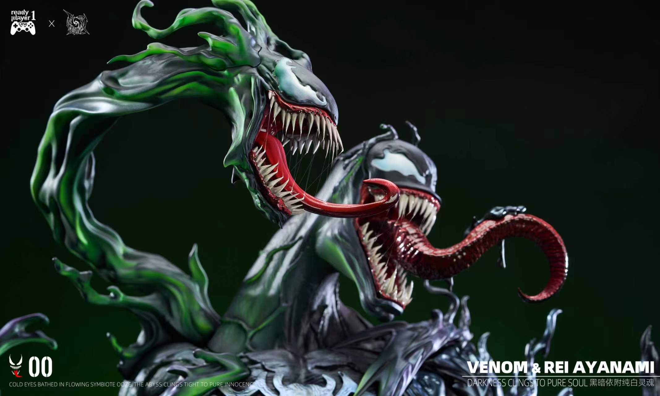 【Pre-sale】1/4 Scale Venom and Ayanami Rei-EVA-Ready Player 1 × AnXing Studio