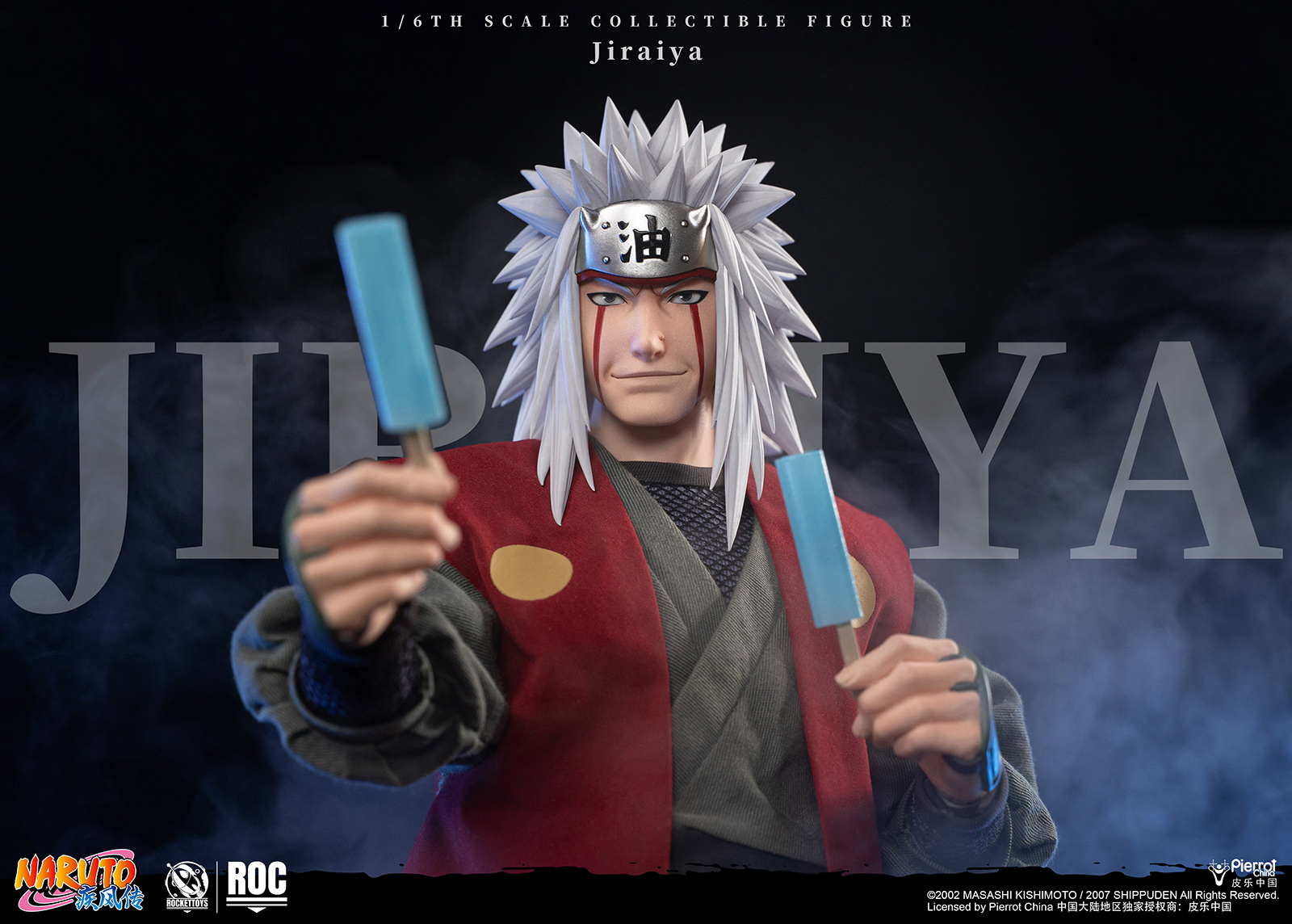 【Pre-sale】1/6 Scale Jiraiya-ROCKETTOYS Studio