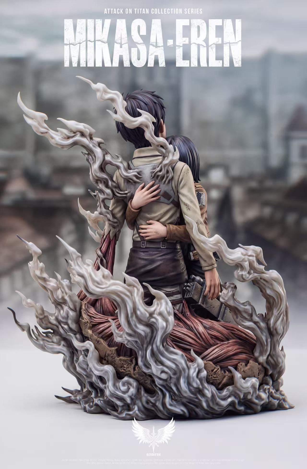 【Pre-sale】1/6 Scale Mikasa and Eren-Attack on Titan-Saoirse Studio