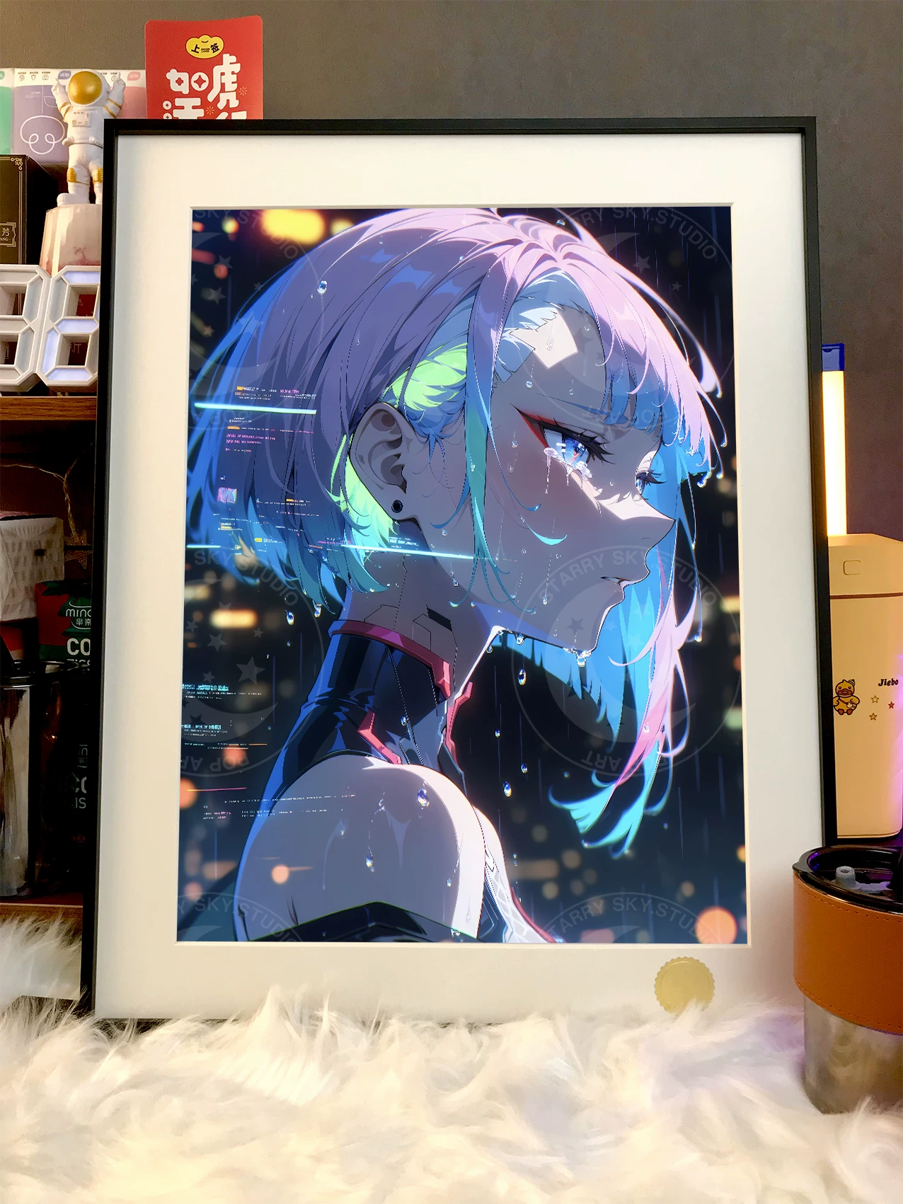 【Pre-sale】Decorative Painting of Lucy-CYBERPUNK EDGERUNNERS-XingKong Studio