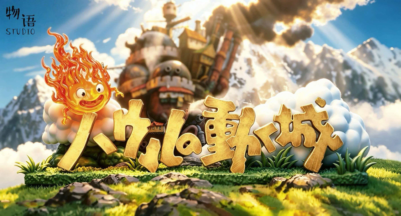 【Pre-sale】Logo Plaque-Howl's Moving Castle-WuYu Studio