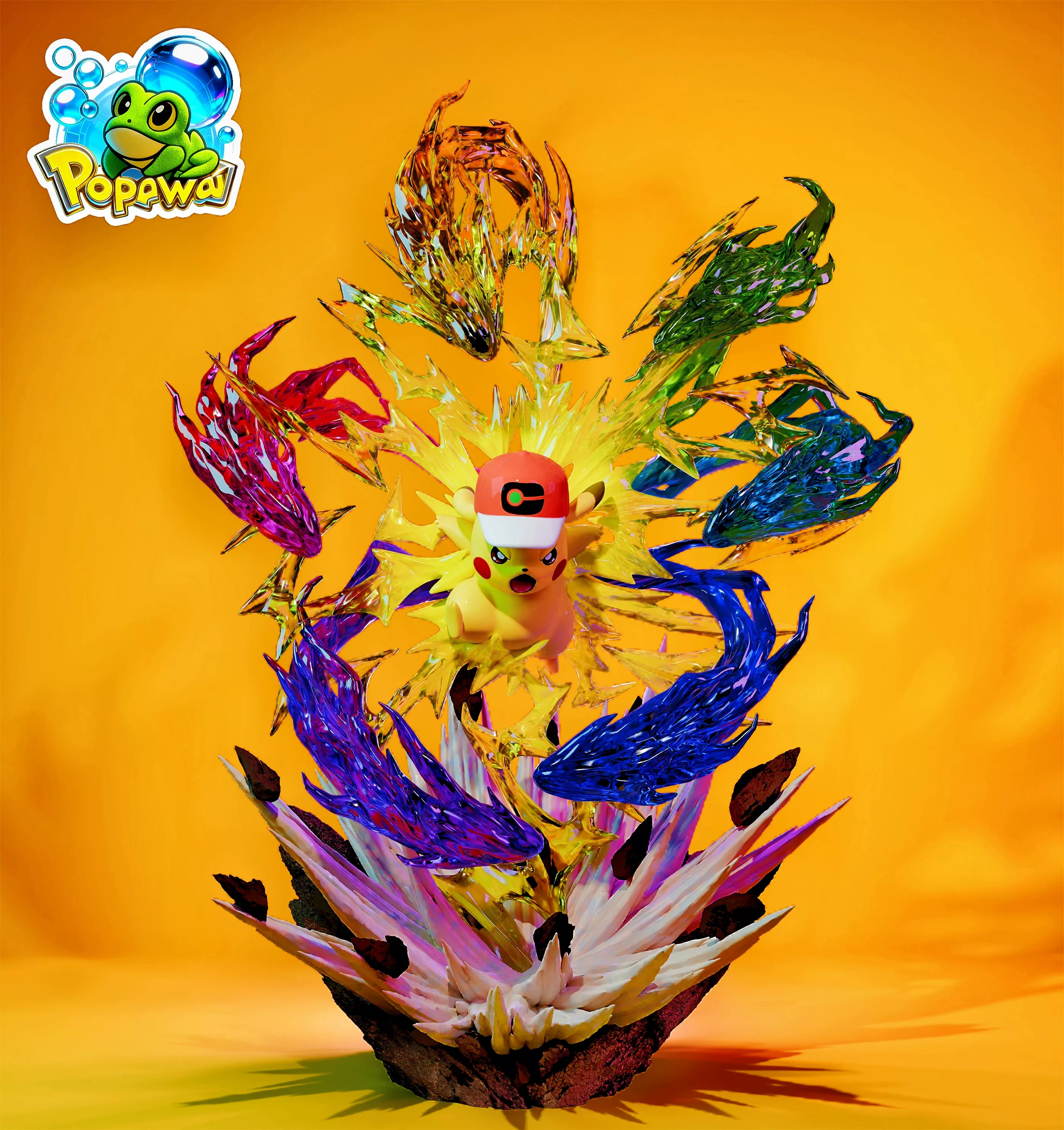 【Pre-sale】1/20 Scale Pikachu-Pokemon-Popowa Studio