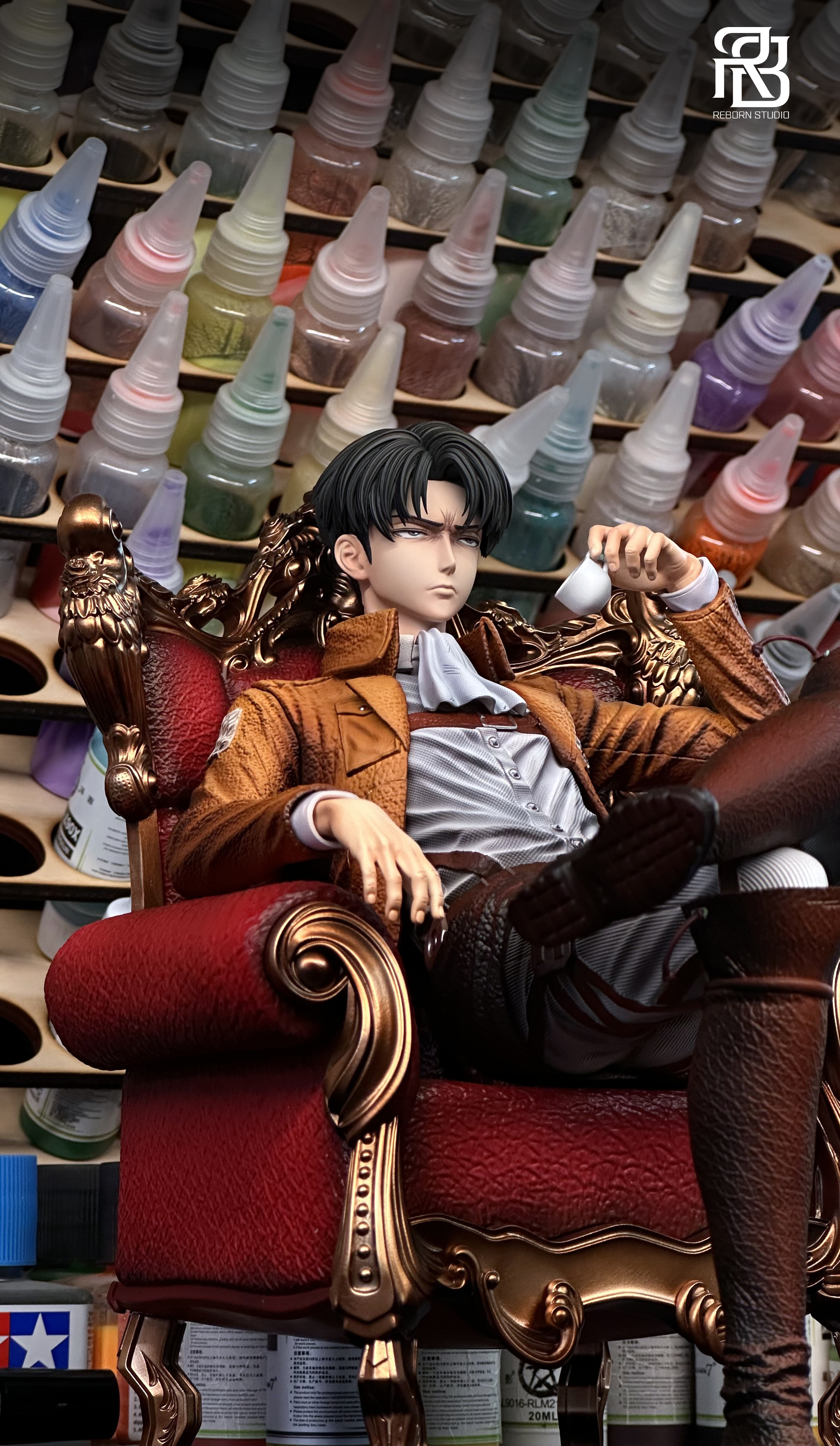 【Pre-sale】1/6 Scale Levi Drinking Tea-ReBorn Studio