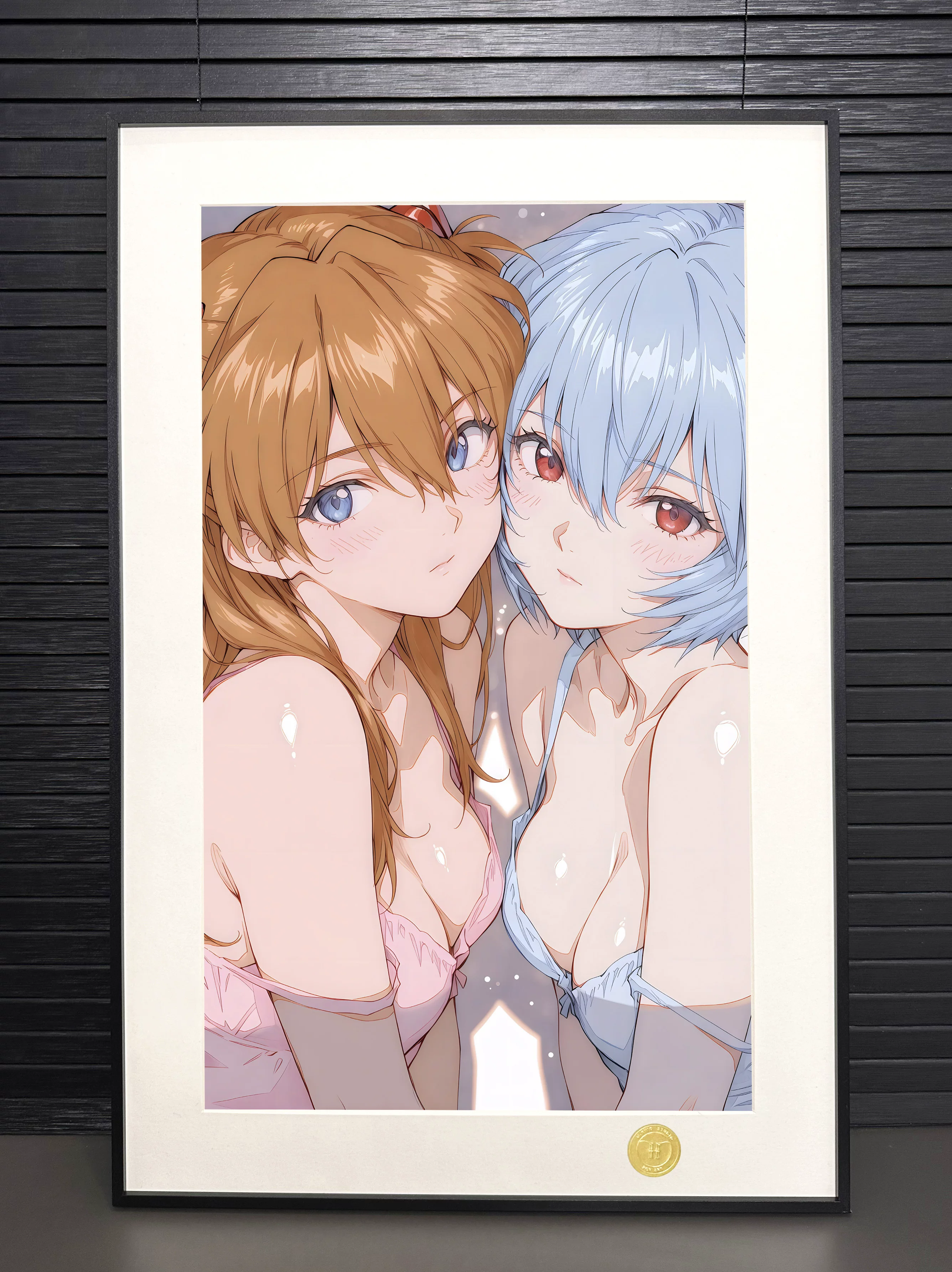 【Pre-sale】Decorative Painting of Asuka Langley Soryu and Ayanami Rei-EVA-H2 Studio